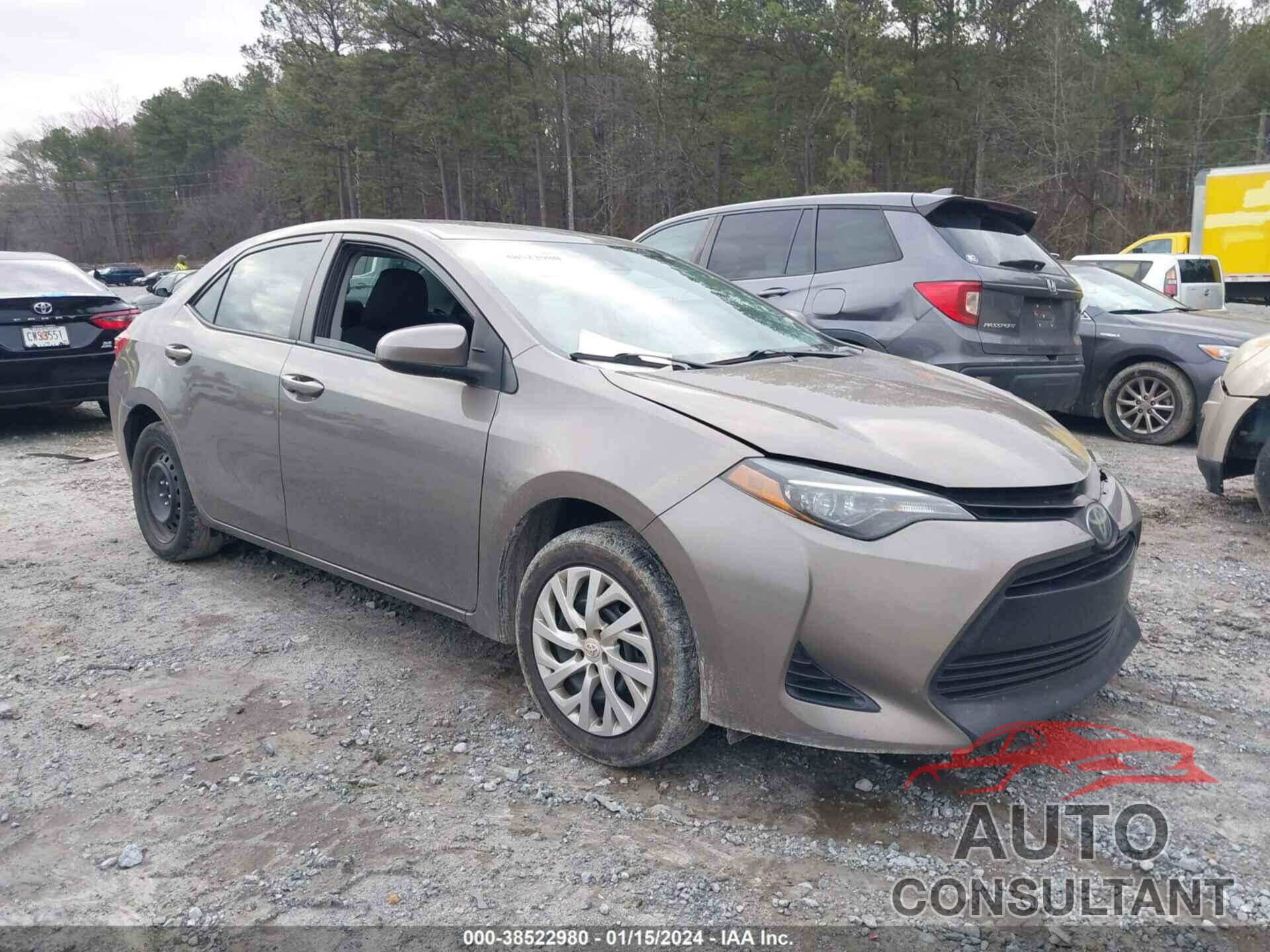 TOYOTA COROLLA 2019 - 5YFBURHE6KP867607