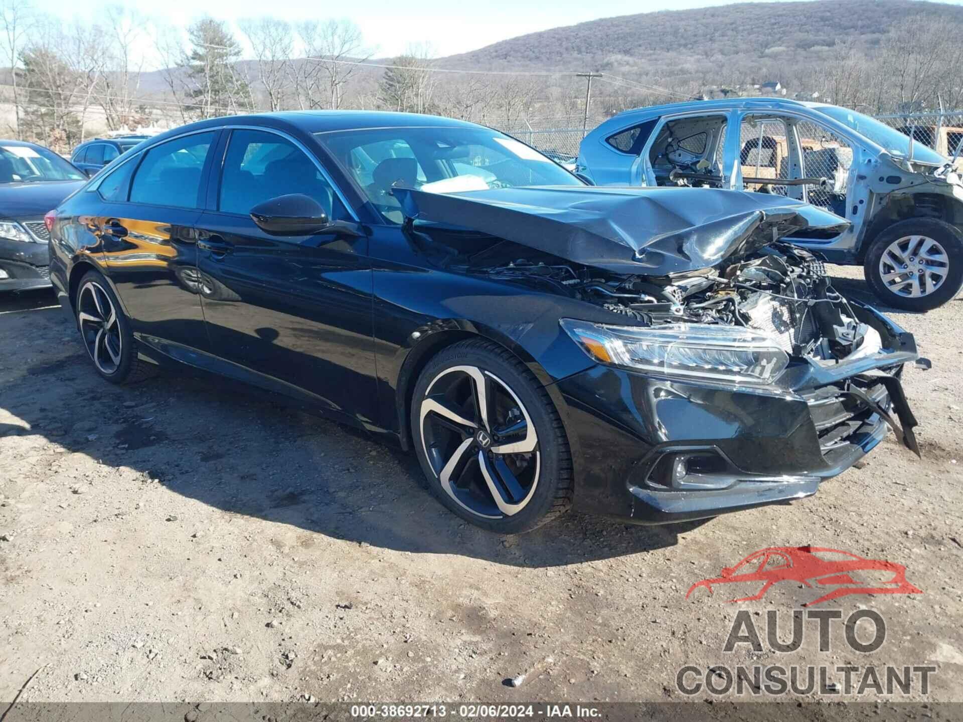 HONDA ACCORD 2021 - 1HGCV2F36MA030231