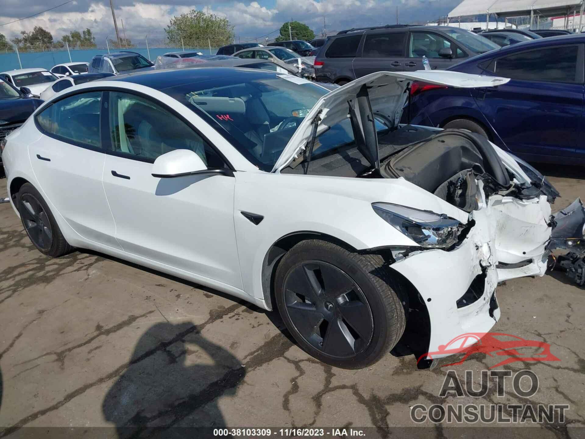 TESLA MODEL 3 2022 - 5YJ3E1EB0NF210542