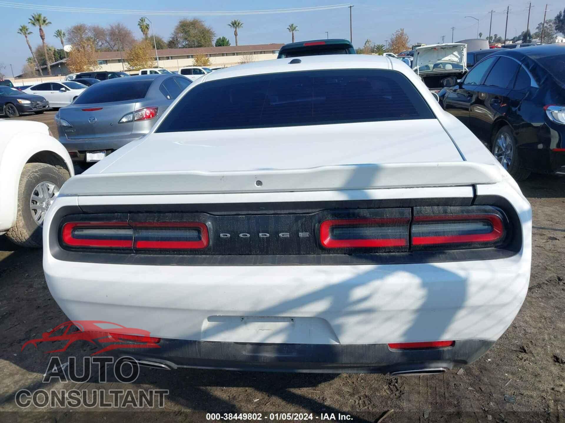 DODGE CHALLENGER 2019 - 2C3CDZAG2KH525050
