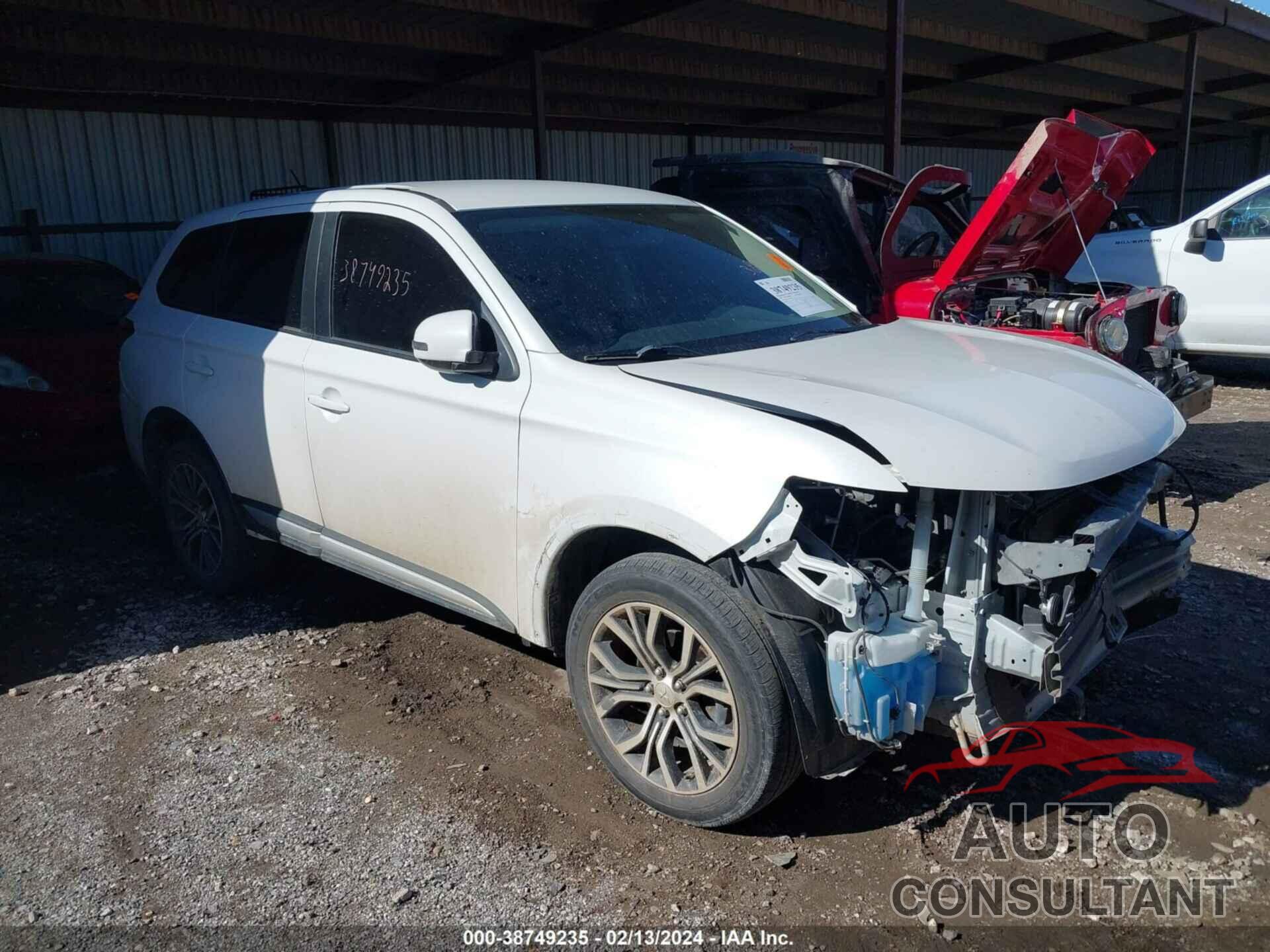 MITSUBISHI OUTLANDER 2016 - JA4AZ3A3XGZ014492