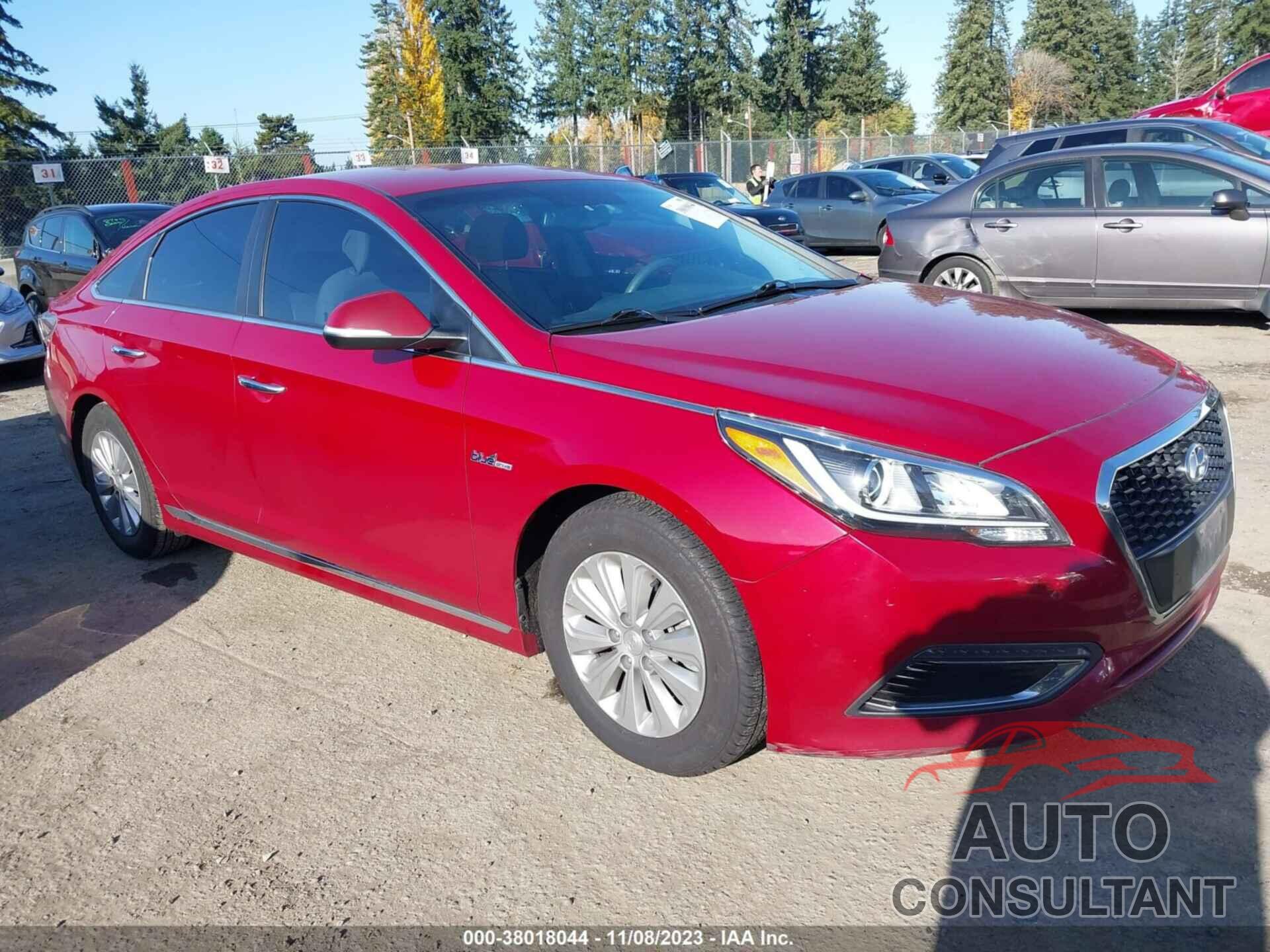 HYUNDAI SONATA HYBRID 2016 - KMHE24L11GA014078