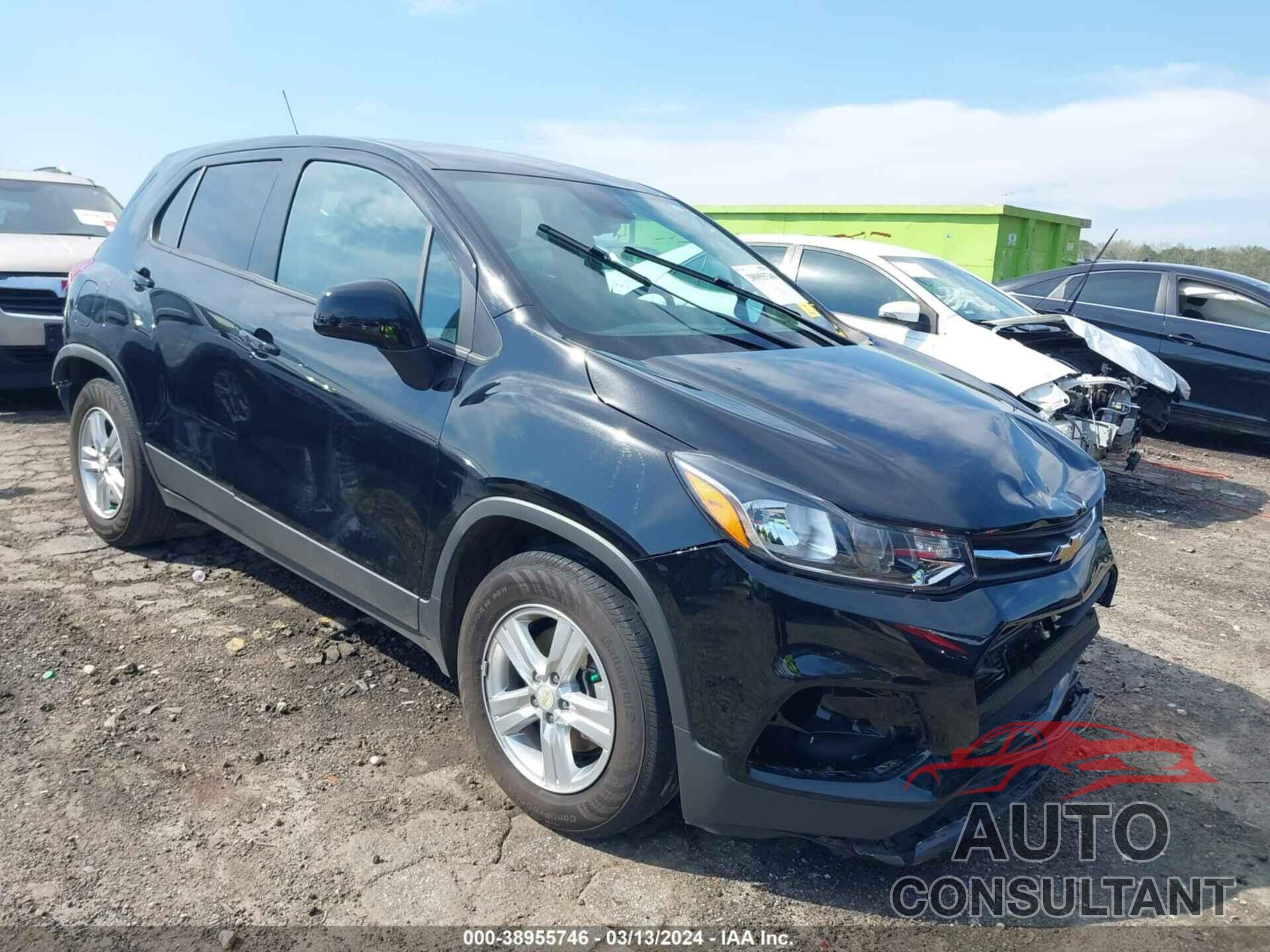 CHEVROLET TRAX 2020 - 3GNCJKSB1LL328658