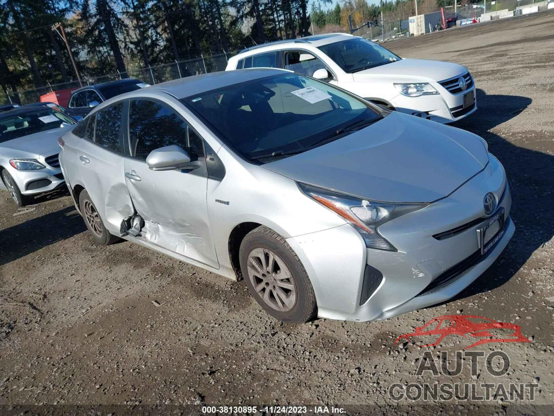 TOYOTA PRIUS 2017 - JTDKBRFU2H3545287