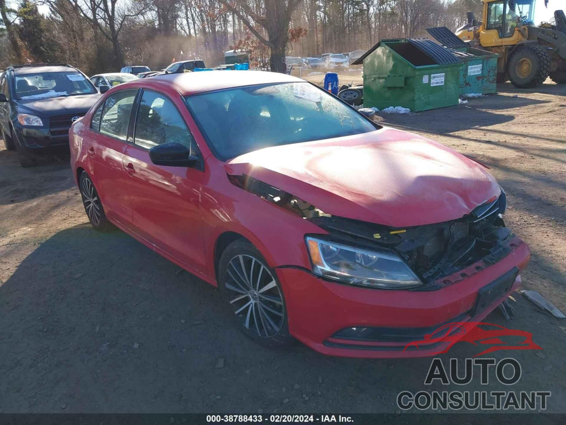 VOLKSWAGEN JETTA 2016 - 3VWD17AJ9GM362914