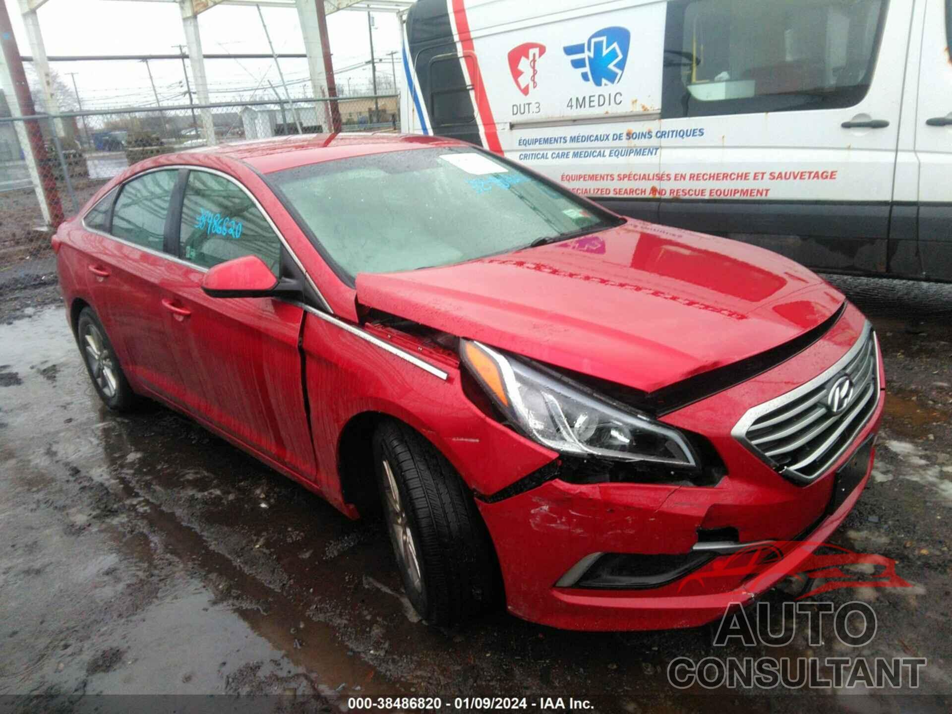 HYUNDAI SONATA 2017 - 5NPE24AF5HH545409