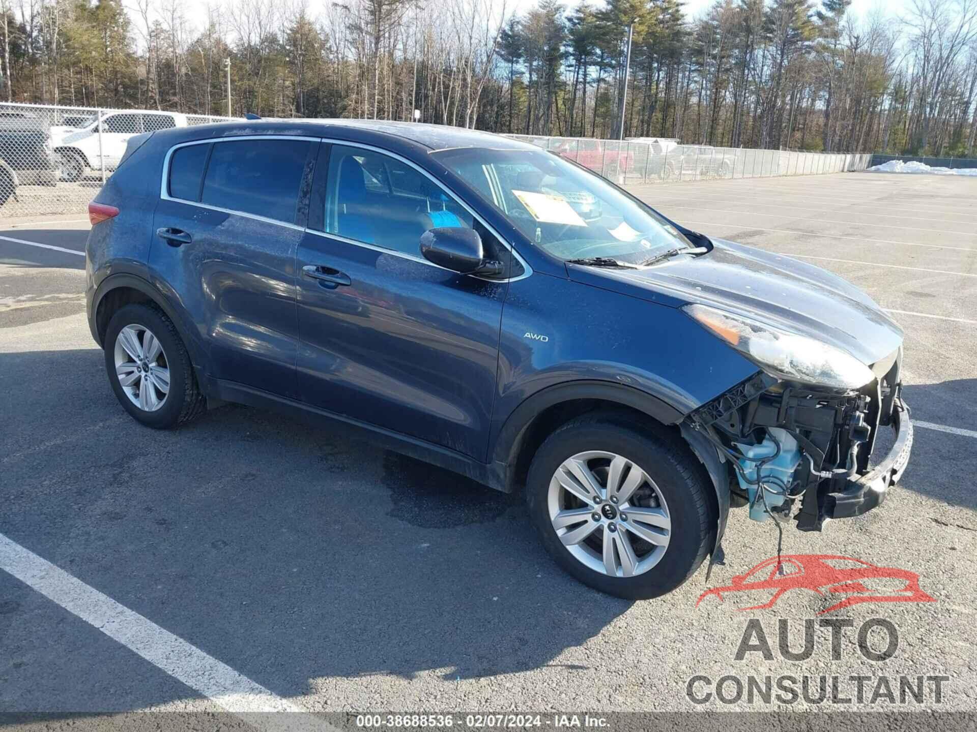 KIA SPORTAGE 2018 - KNDPMCAC2J7357637