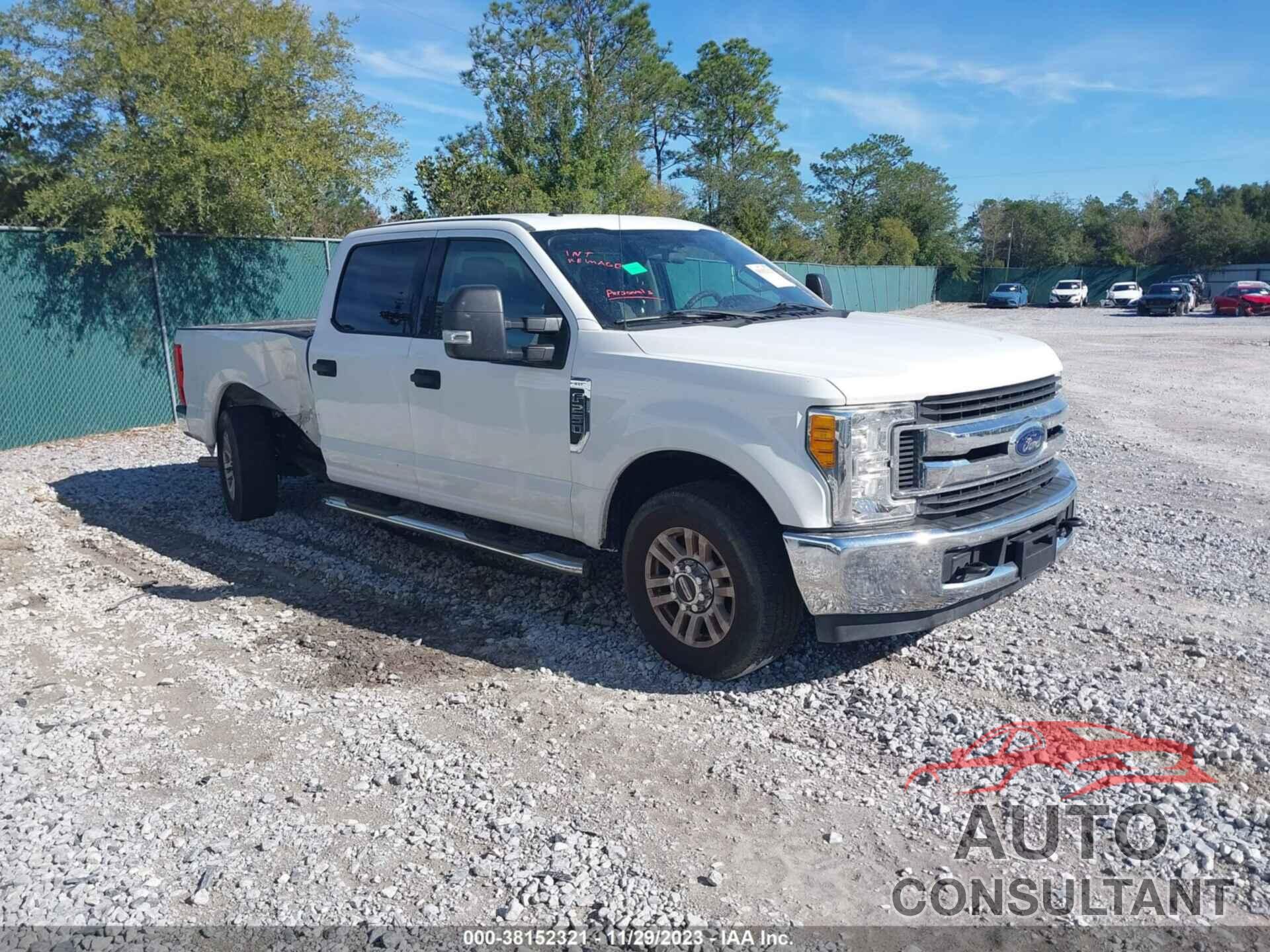 FORD F-250 2017 - 1FT7W2A60HEC80335