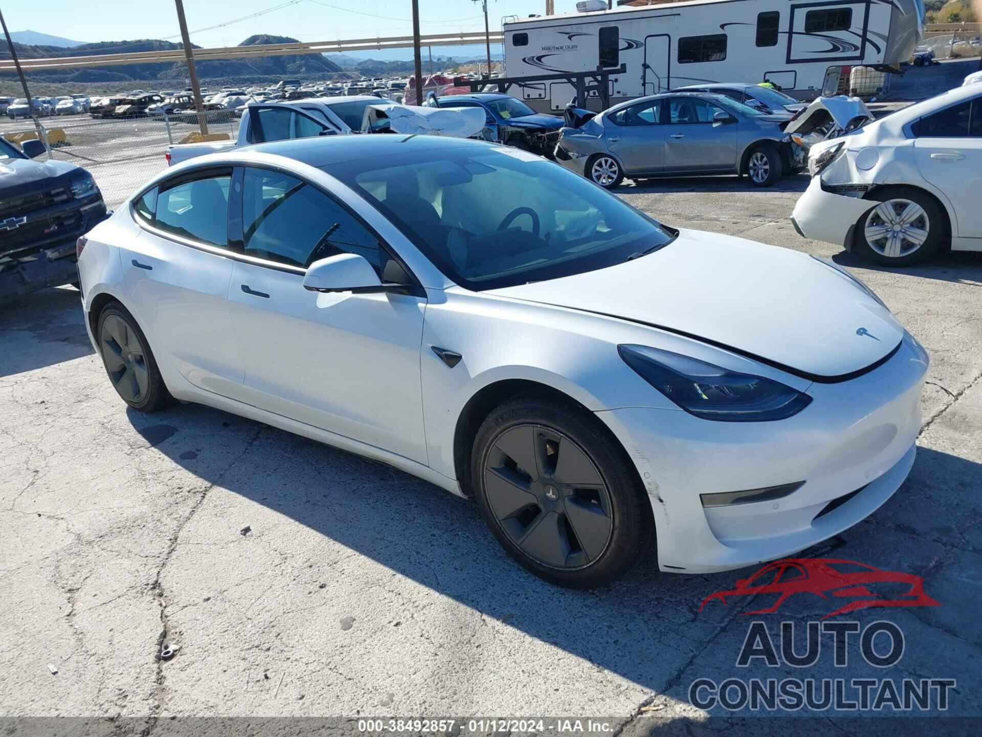 TESLA MODEL 3 2021 - 5YJ3E1EA4MF014724