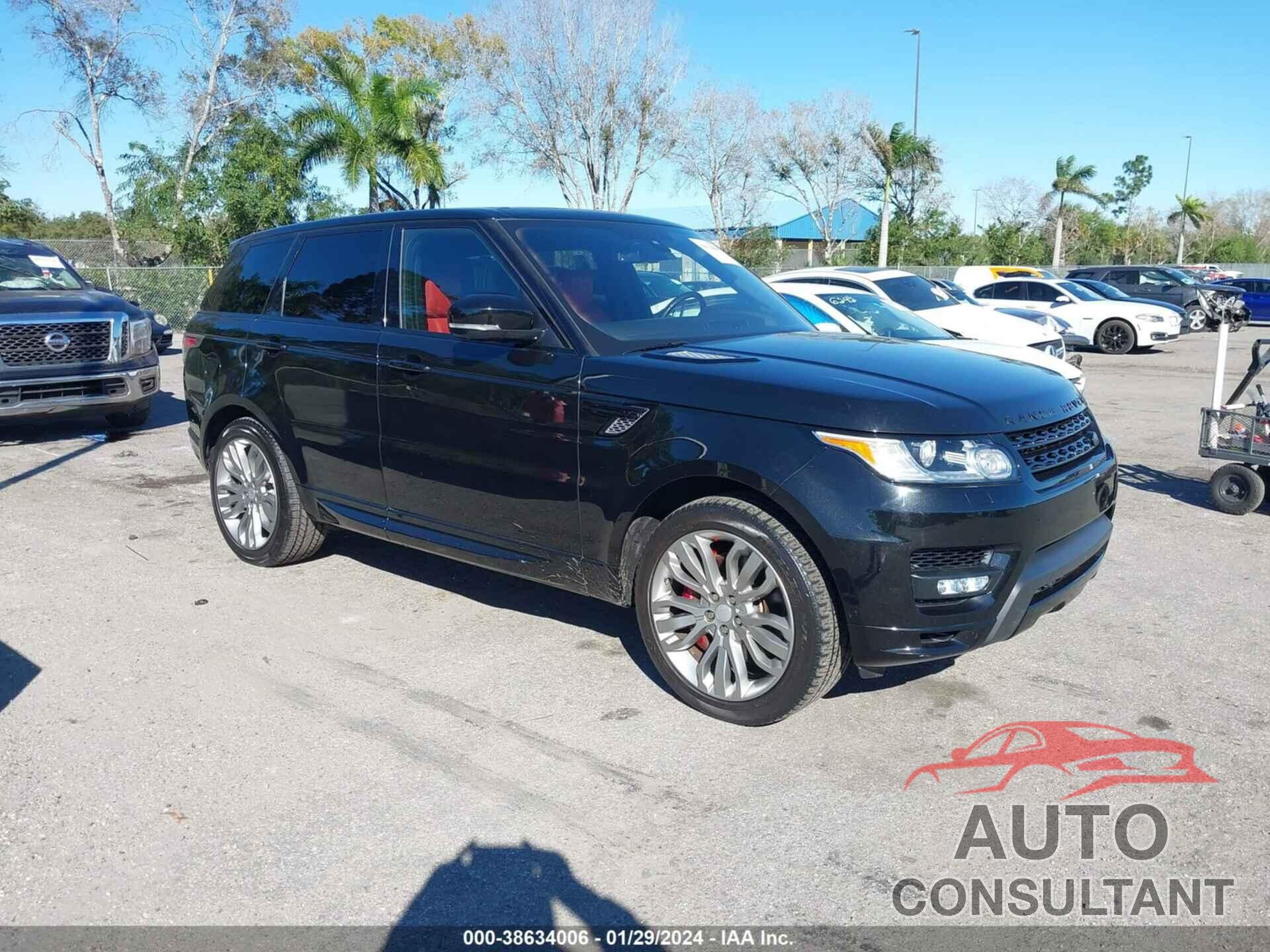 LAND ROVER RANGE ROVER SPORT 2016 - SALWV2EF2GA544906