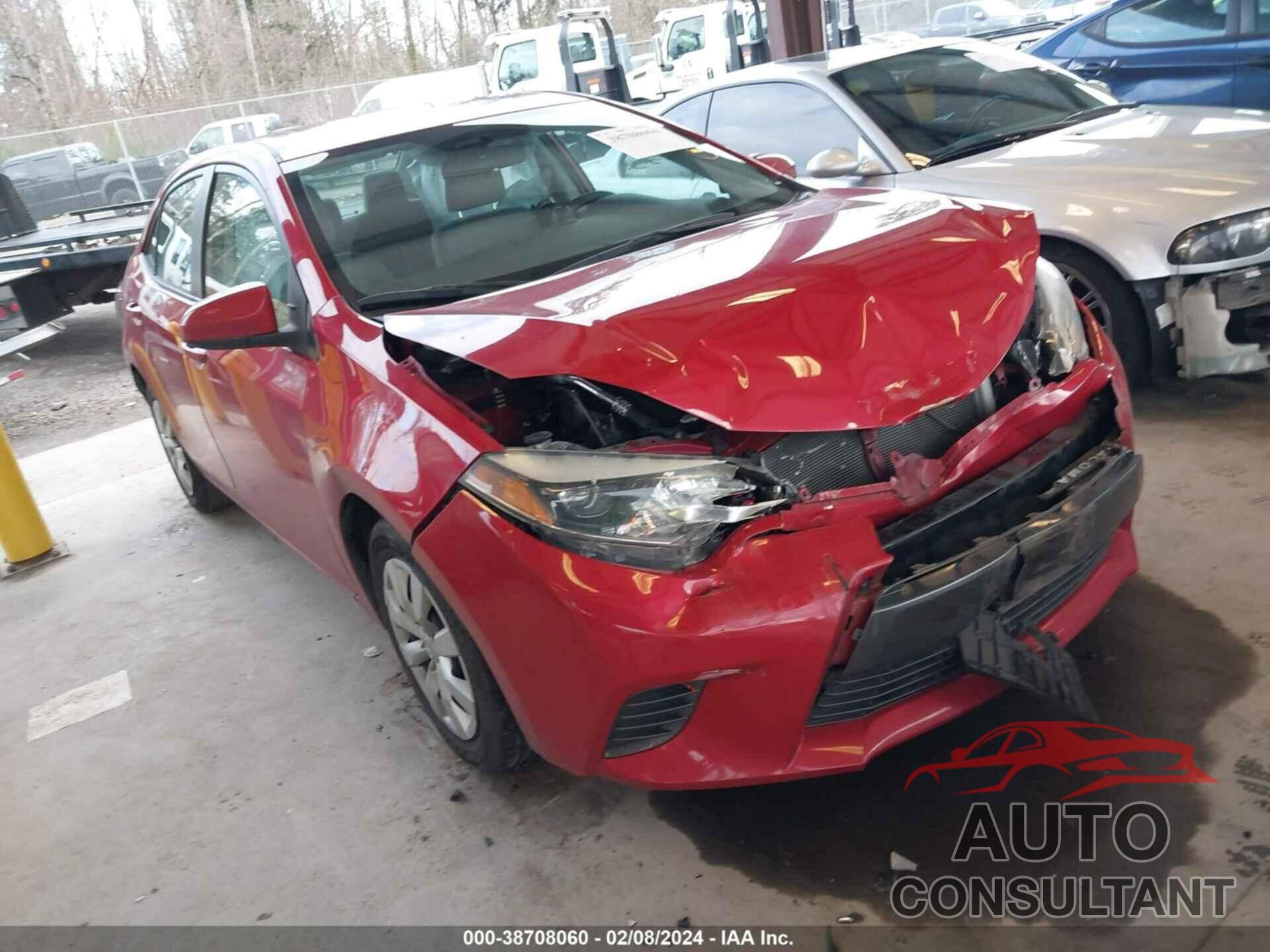 TOYOTA COROLLA 2016 - 2T1BURHE8GC717425