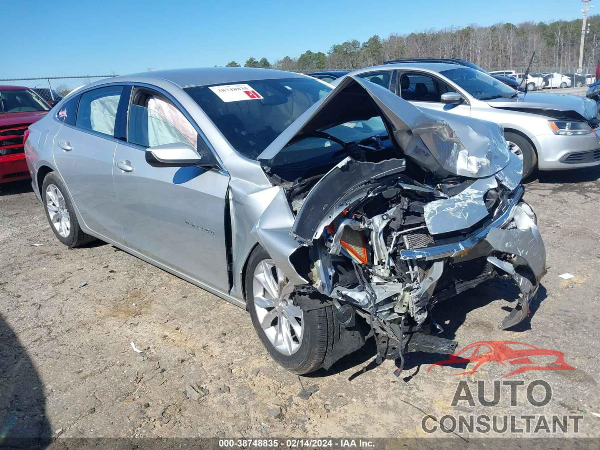 CHEVROLET MALIBU 2021 - 1G1ZD5STXMF032112