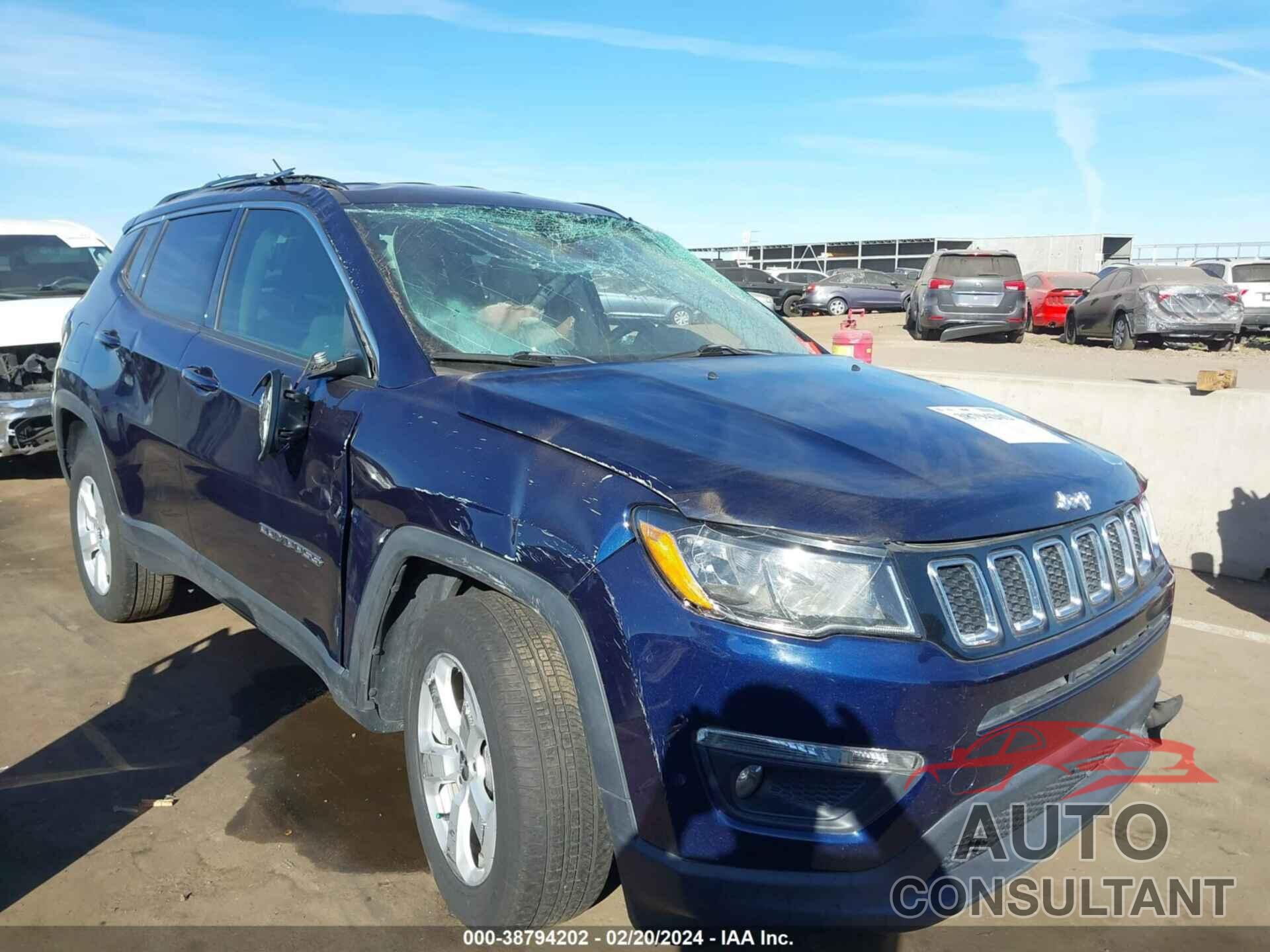 JEEP COMPASS 2018 - 3C4NJDBB7JT493026