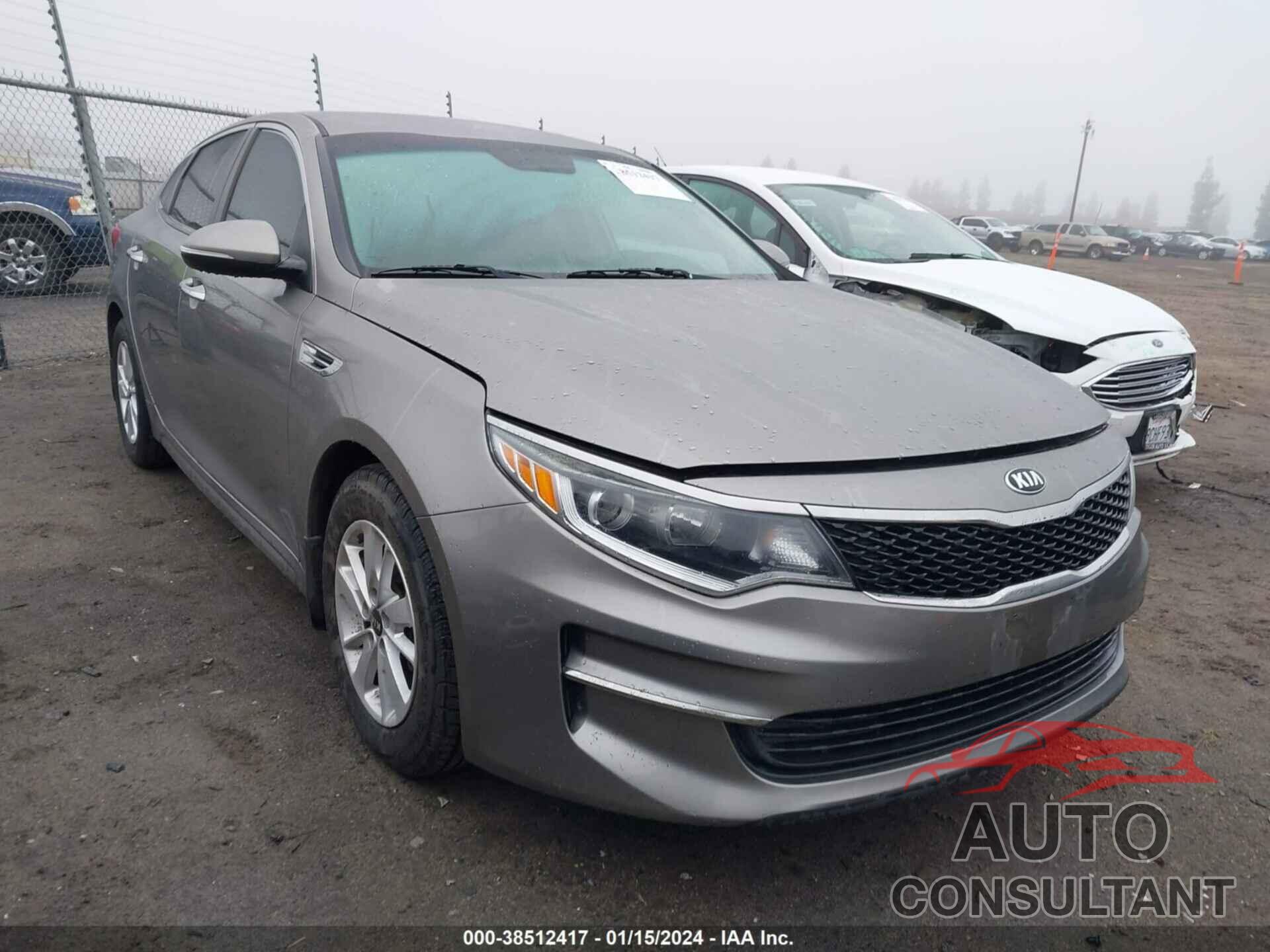 KIA OPTIMA 2016 - 5XXGT4L31GG101043