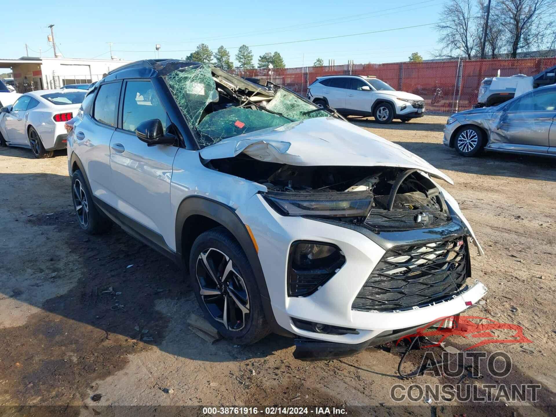 CHEVROLET TRAILBLAZER 2022 - KL79MTSL9NB102409