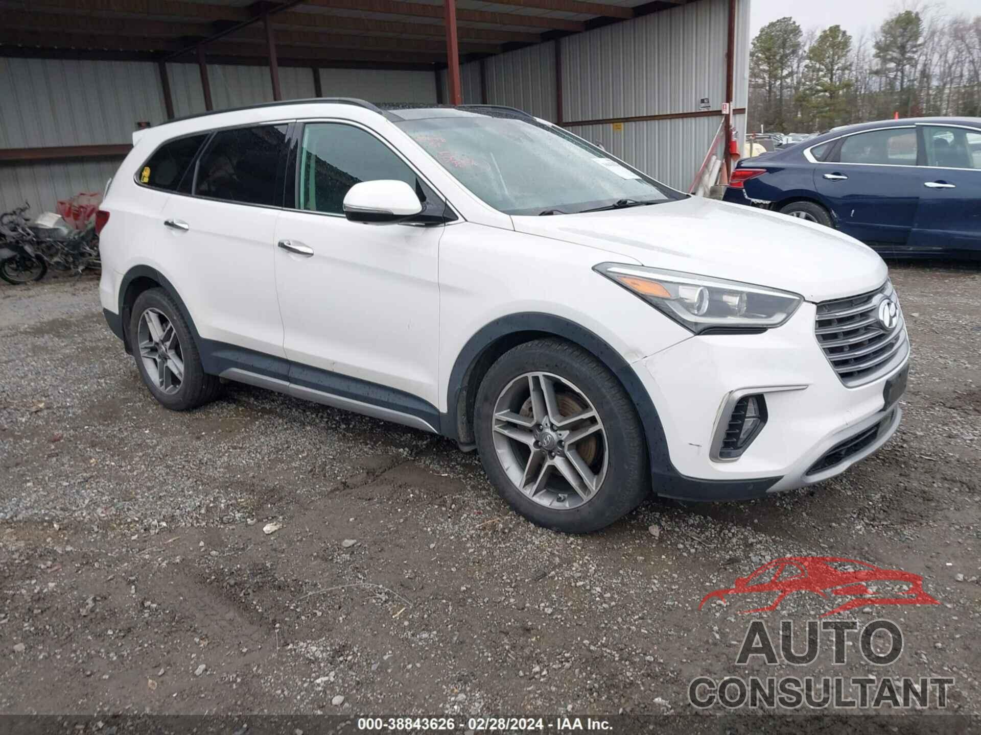 HYUNDAI SANTA FE 2017 - KM8SRDHF0HU177842