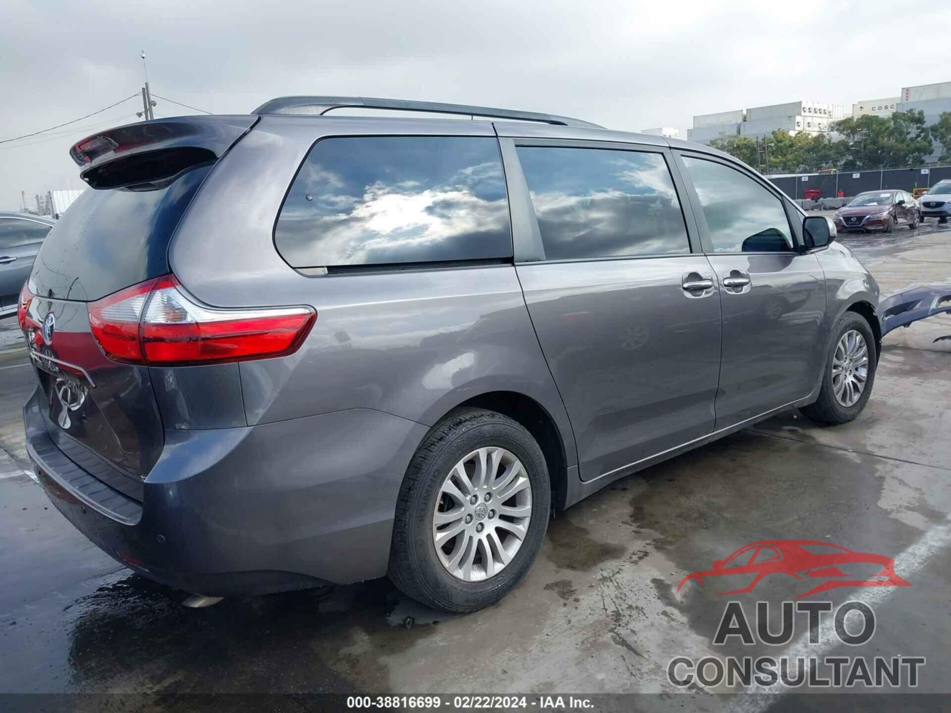 TOYOTA SIENNA 2016 - 5TDYK3DC1GS697835