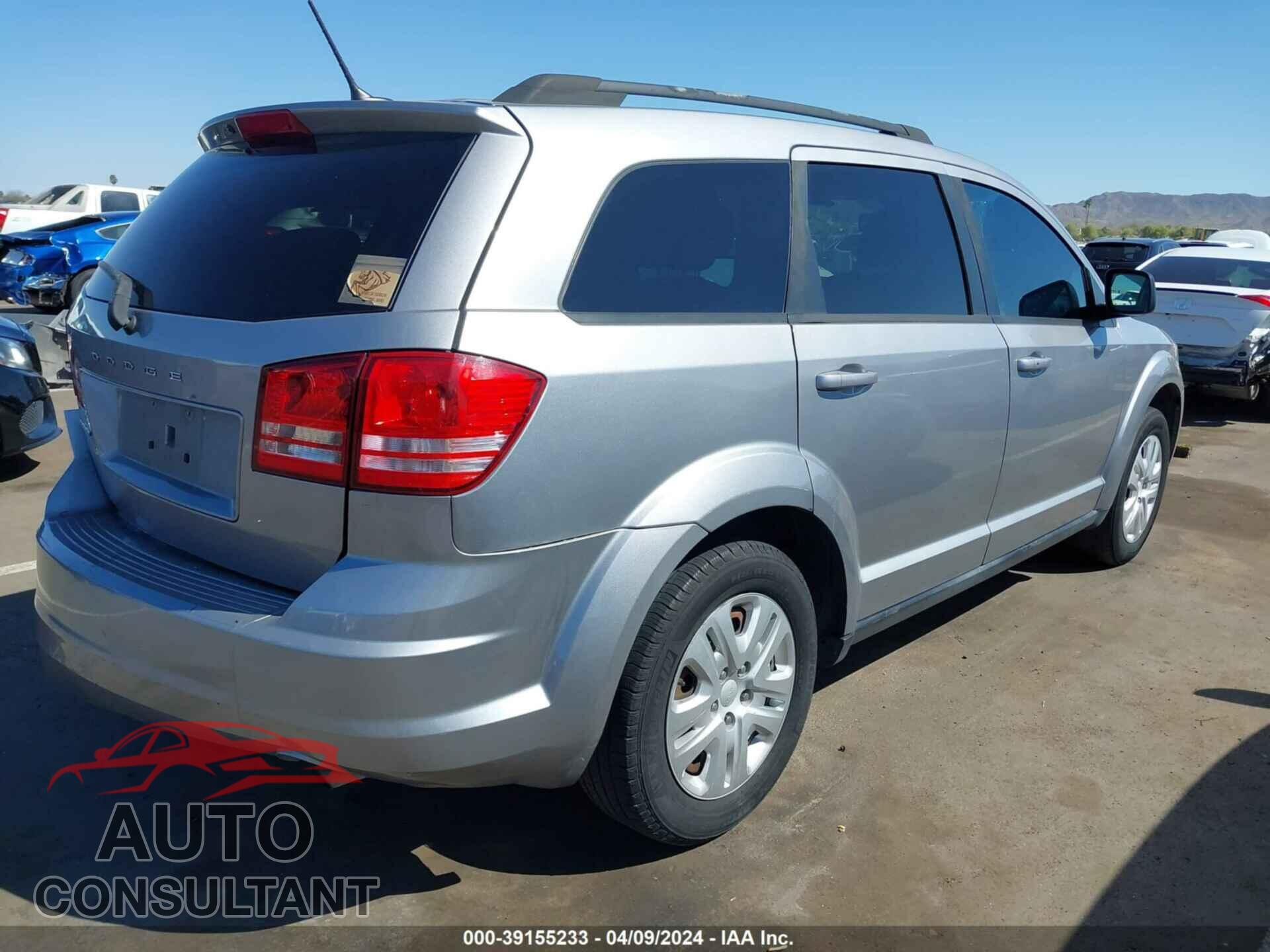 DODGE JOURNEY 2017 - 3C4PDCAB1HT543165