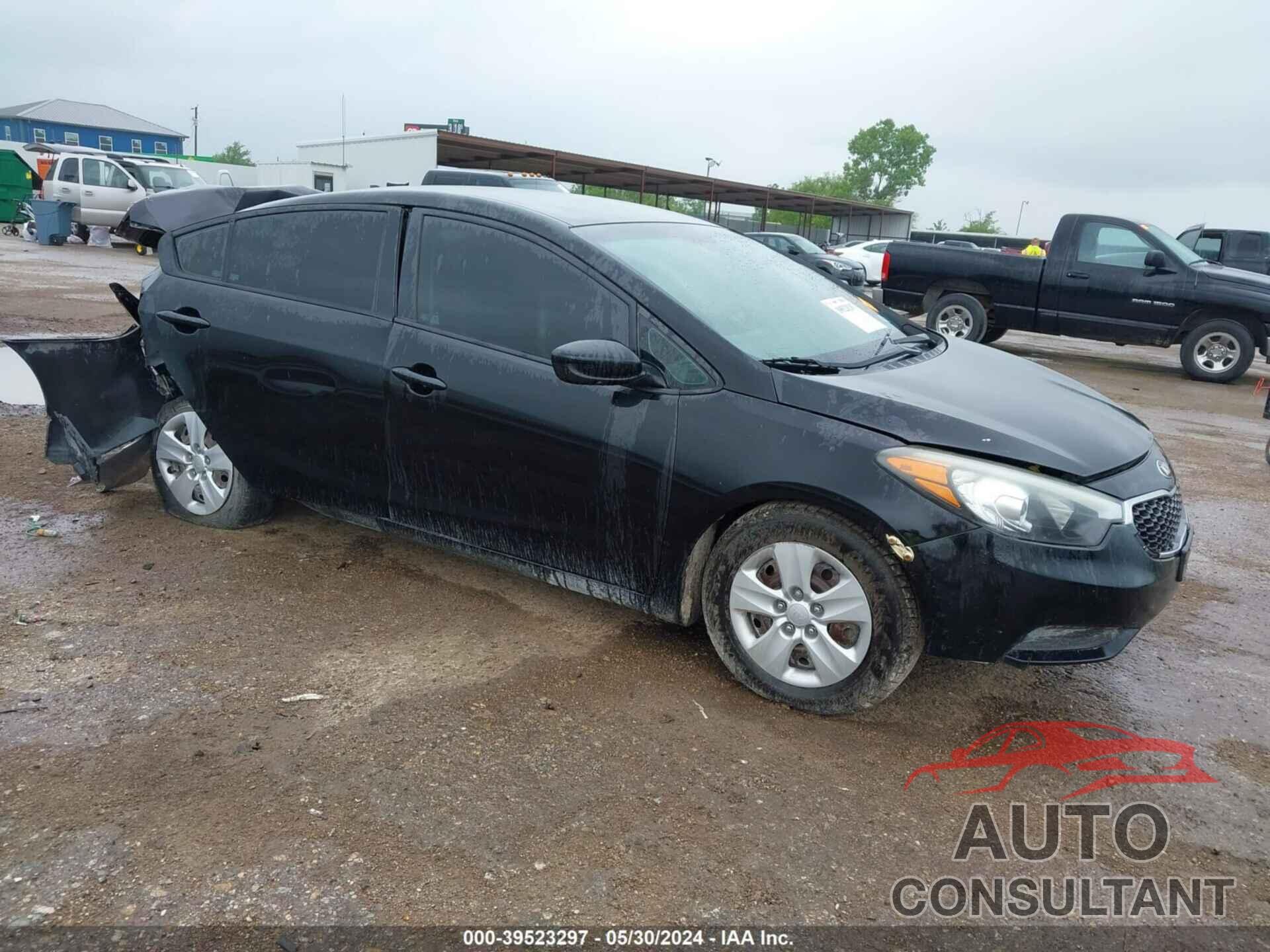 KIA FORTE 2016 - KNAFK4A63G5492595