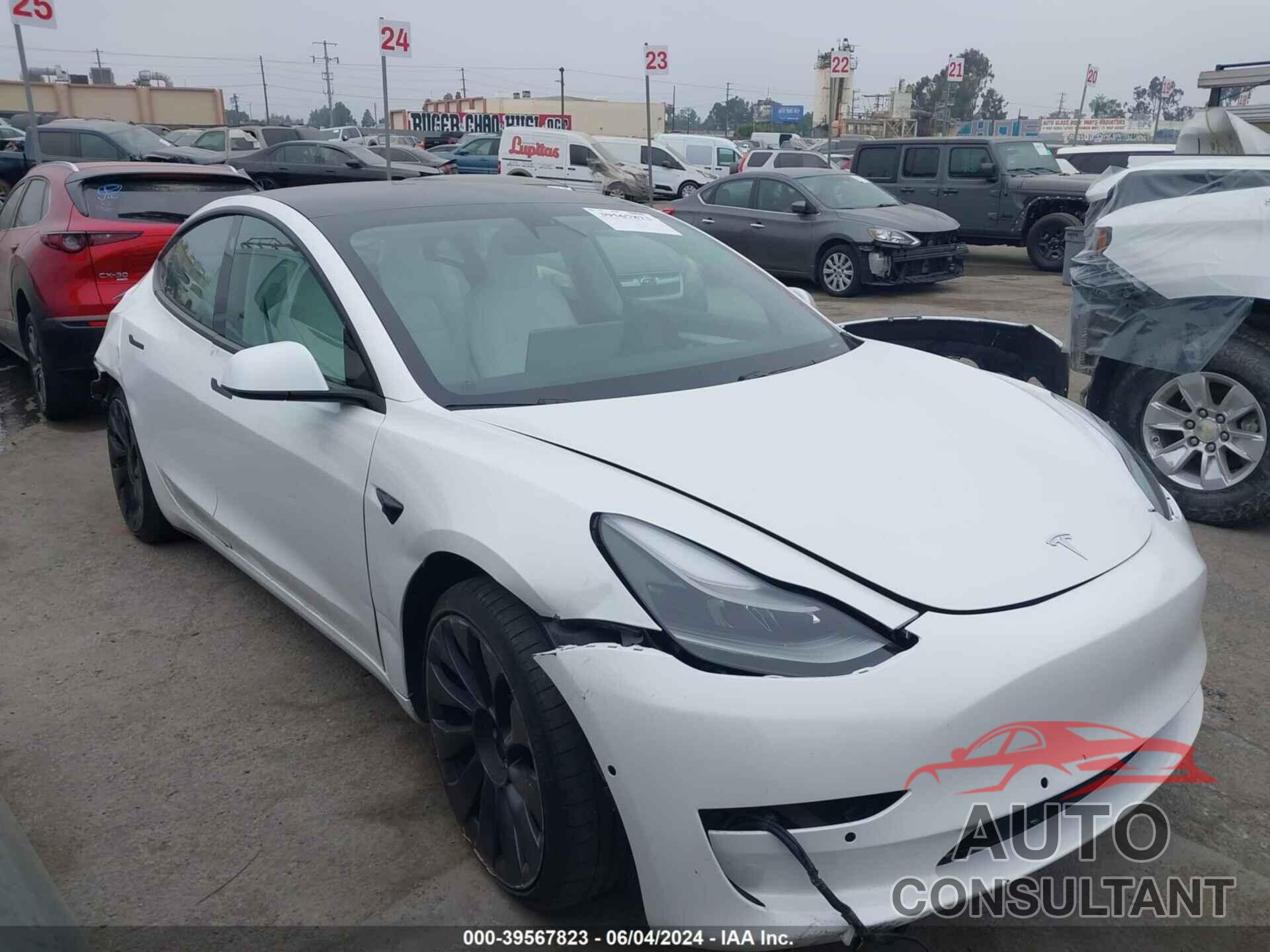 TESLA MODEL 3 2021 - 5YJ3E1EC2MF037792