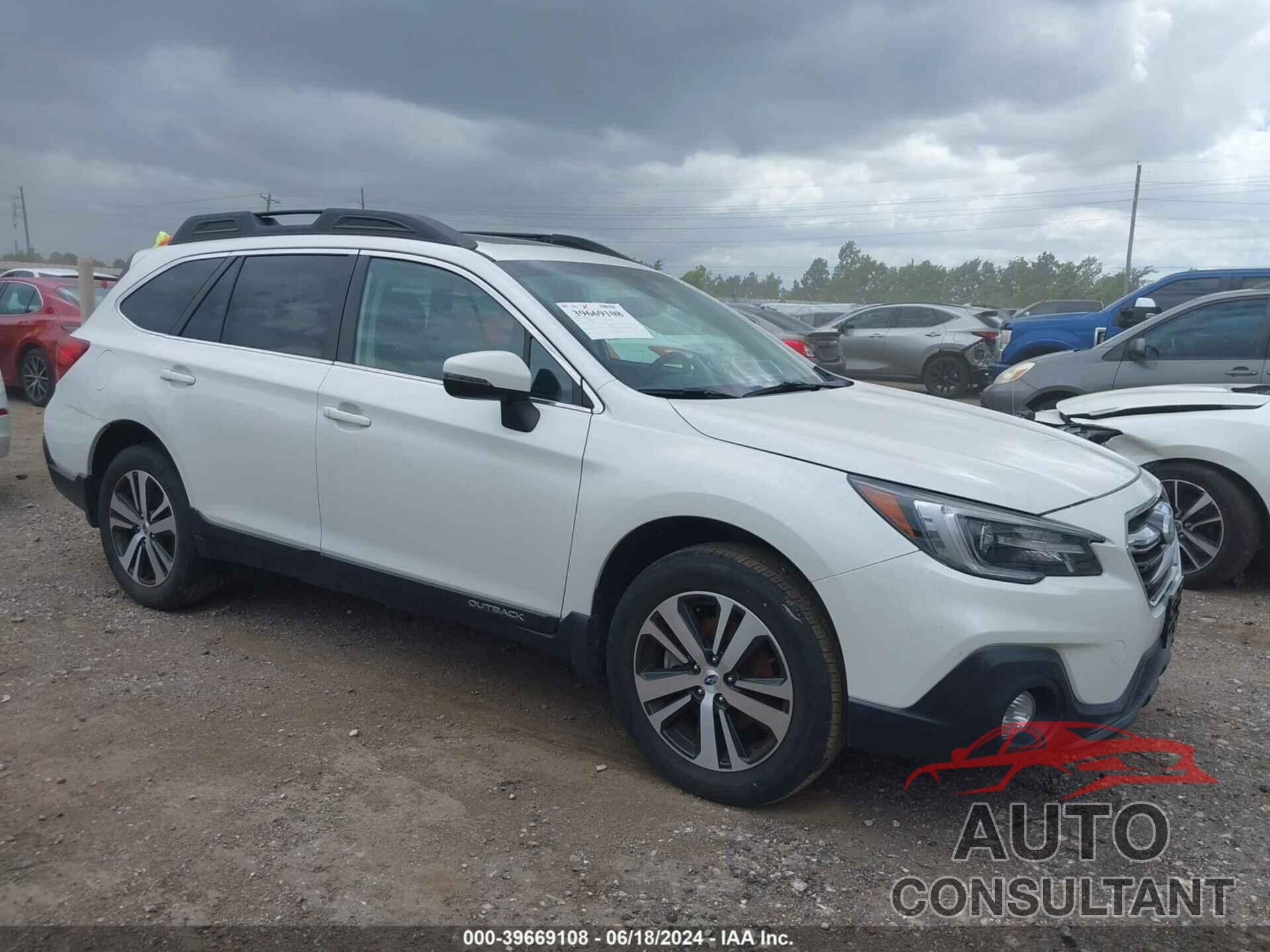 SUBARU OUTBACK 2019 - 4S4BSANC0K3396715
