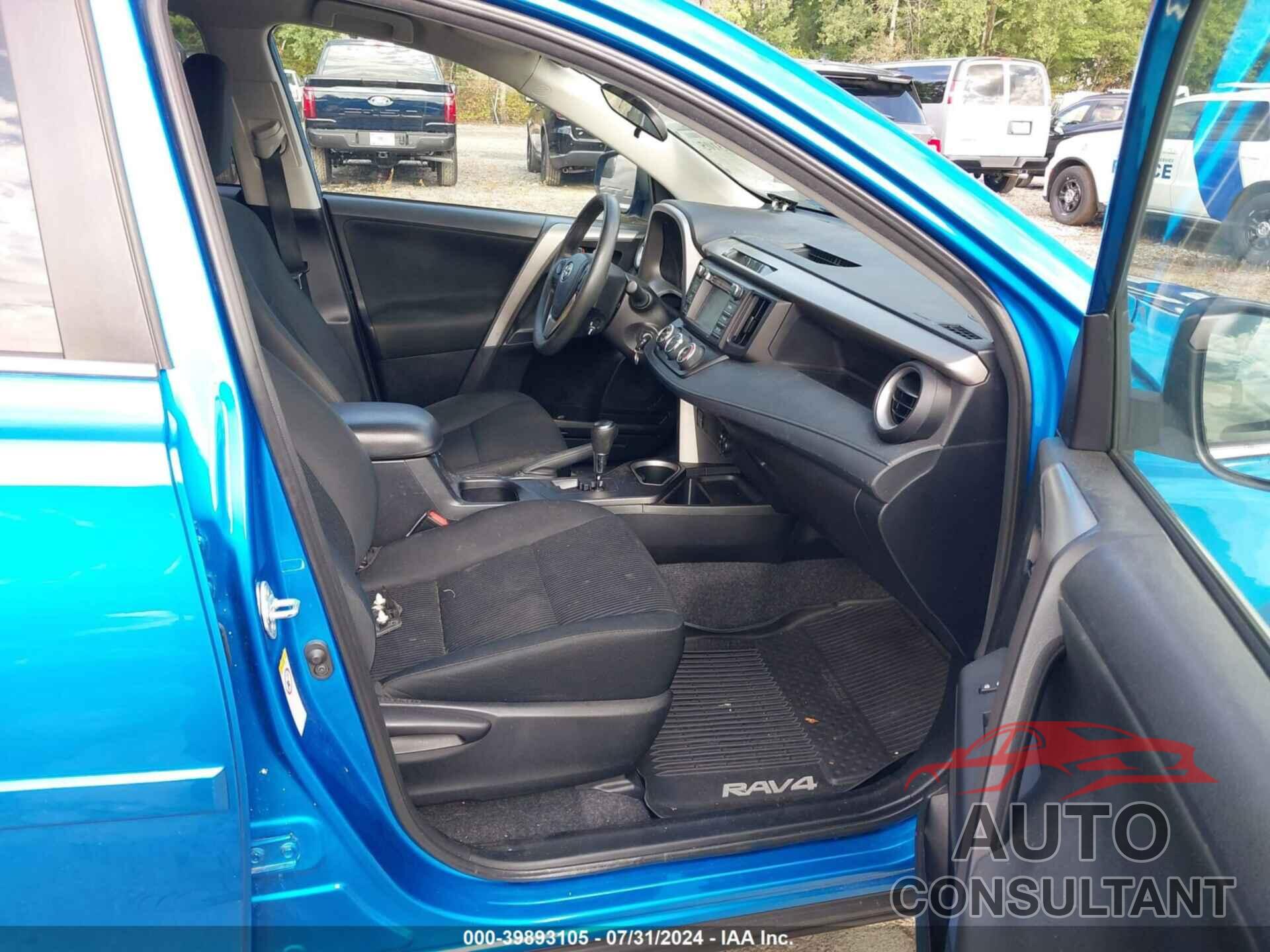 TOYOTA RAV4 2016 - 2T3BFREVXGW419723