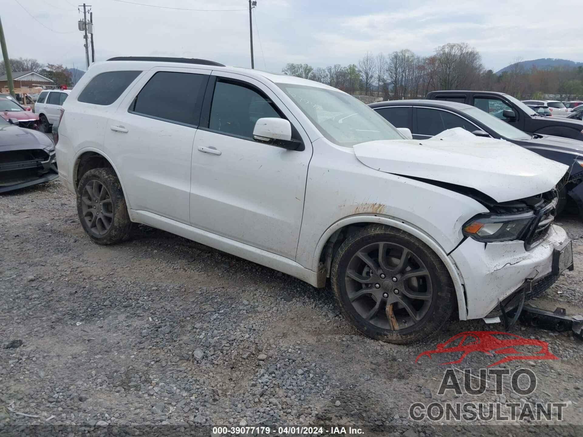 DODGE DURANGO 2017 - 1C4RDJDG4HC677619