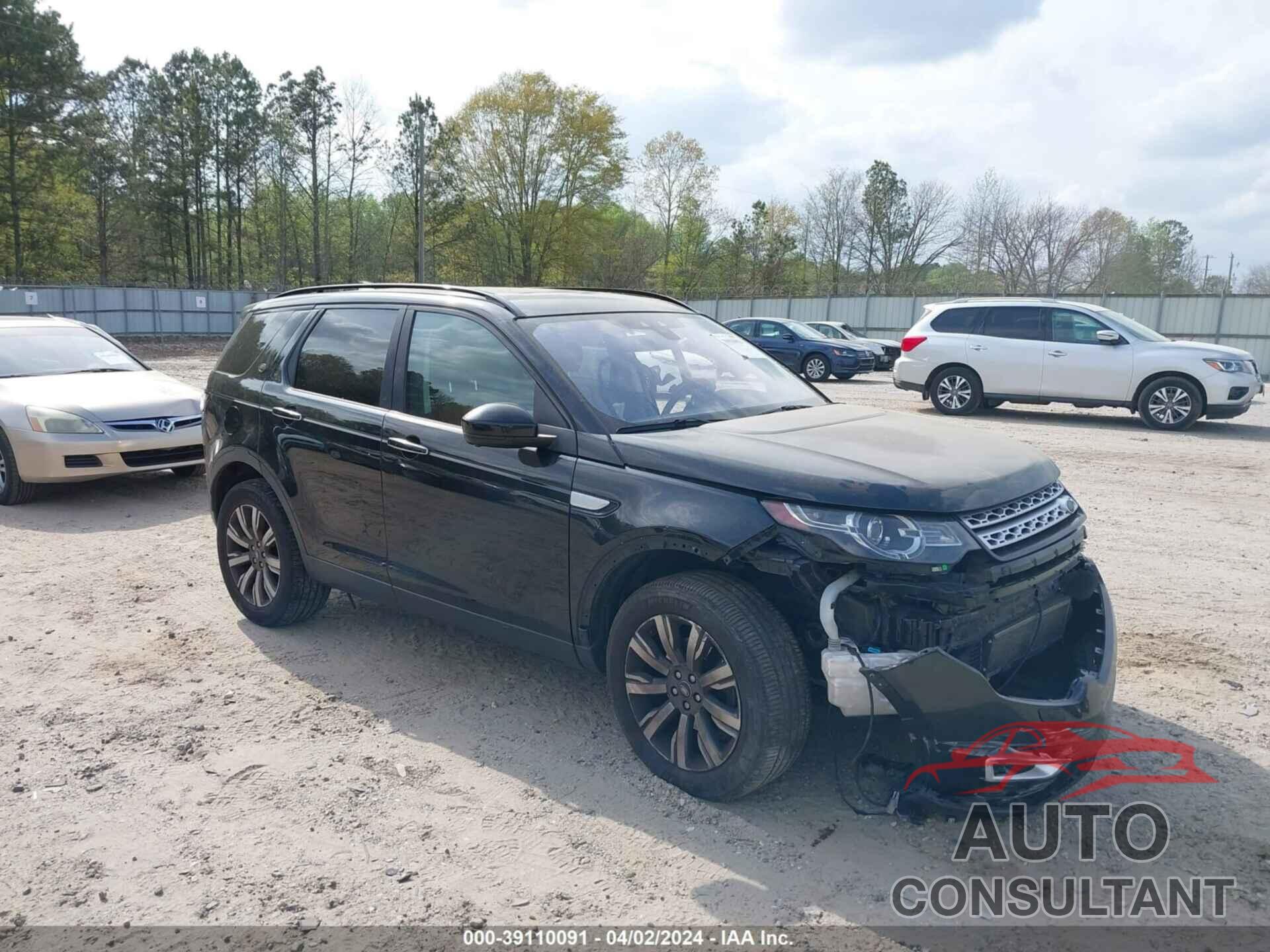 LAND ROVER DISCOVERY SPORT 2017 - SALCT2BGXHH689013