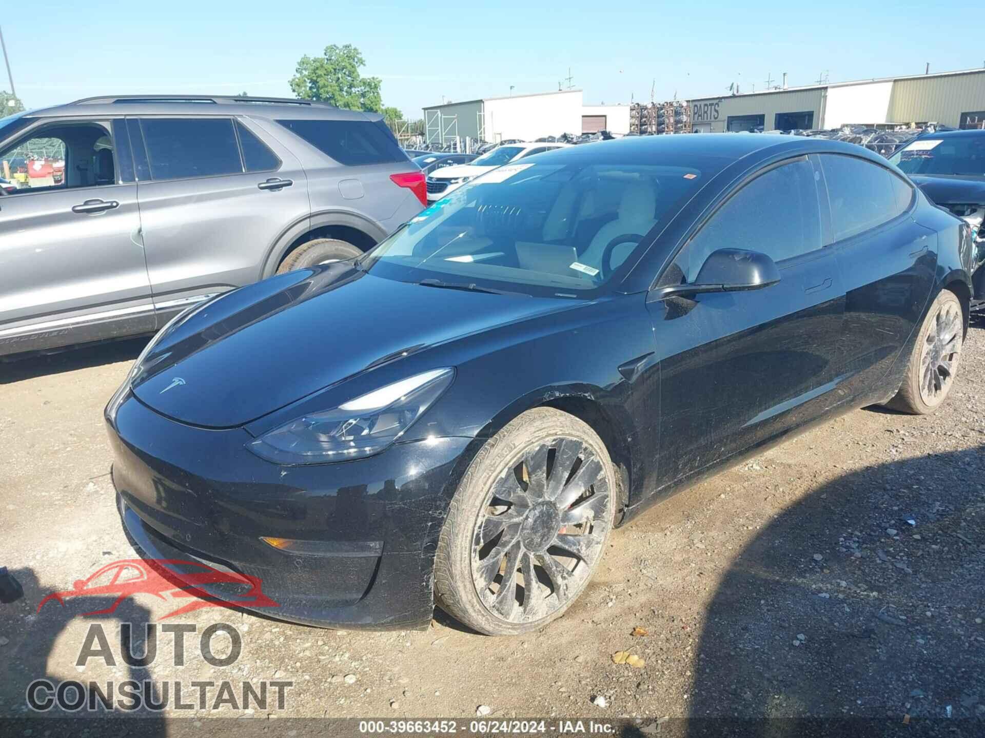 TESLA MODEL 3 2022 - 5YJ3E1ECXNF263287