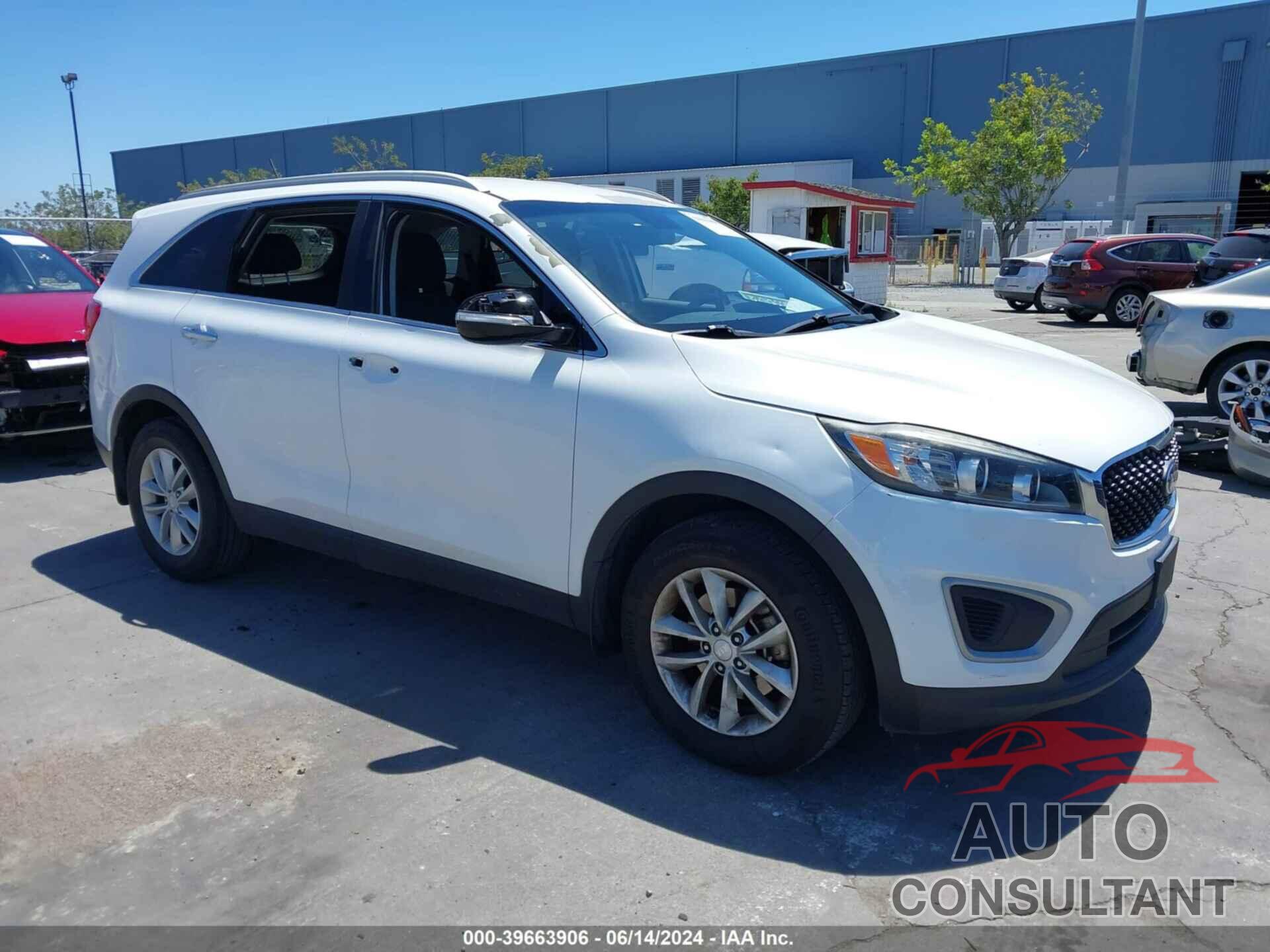 KIA SORENTO 2016 - 5XYPG4A38GG148508