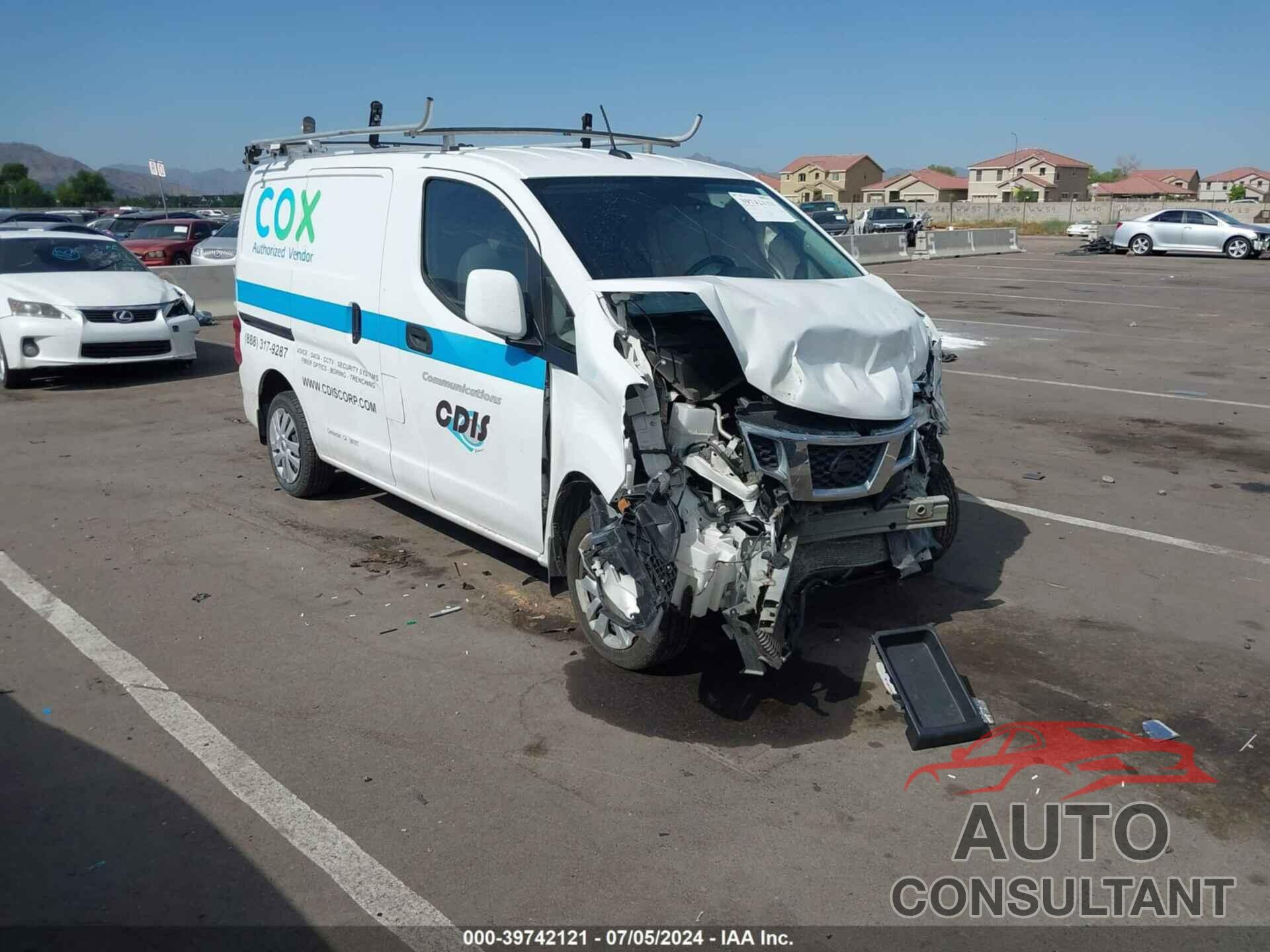 NISSAN NV200 2019 - 3N6CM0KNXKK707903