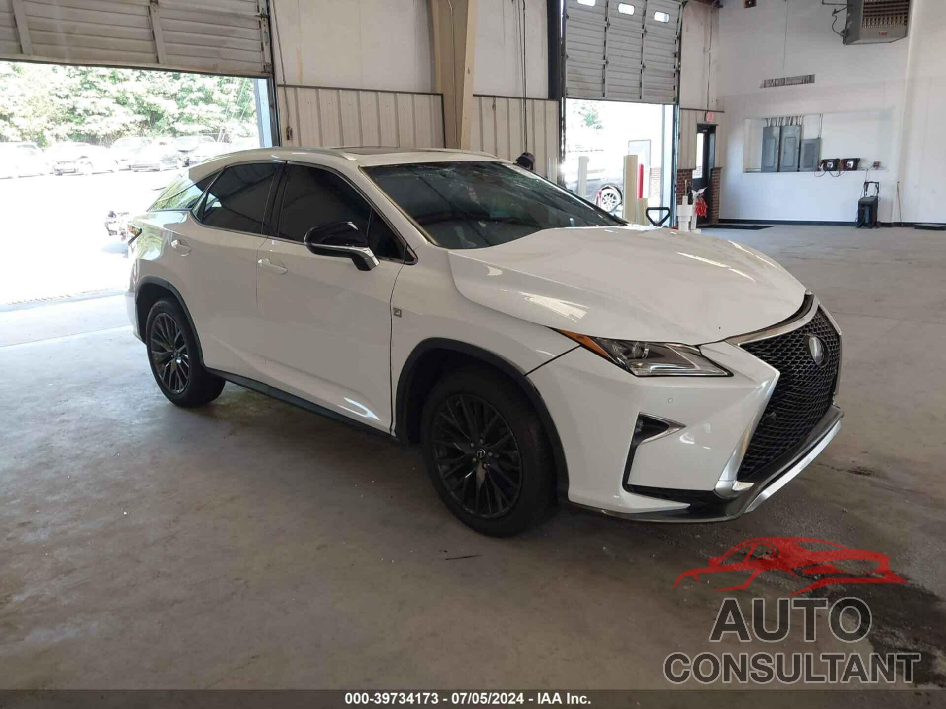 LEXUS RX 350 2016 - 2T2BZMCA0GC051844