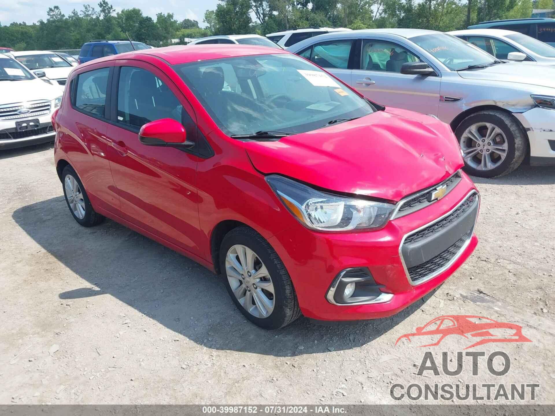 CHEVROLET SPARK 2018 - KL8CD6SA1JC442272