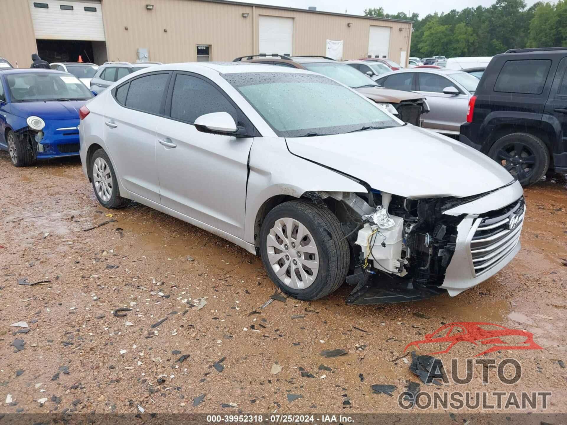 HYUNDAI ELANTRA 2018 - 5NPD84LF7JH370111