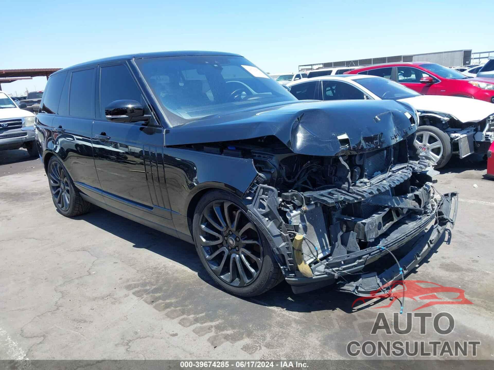 LAND ROVER RANGE ROVER 2017 - SALGS2FE9HA370675