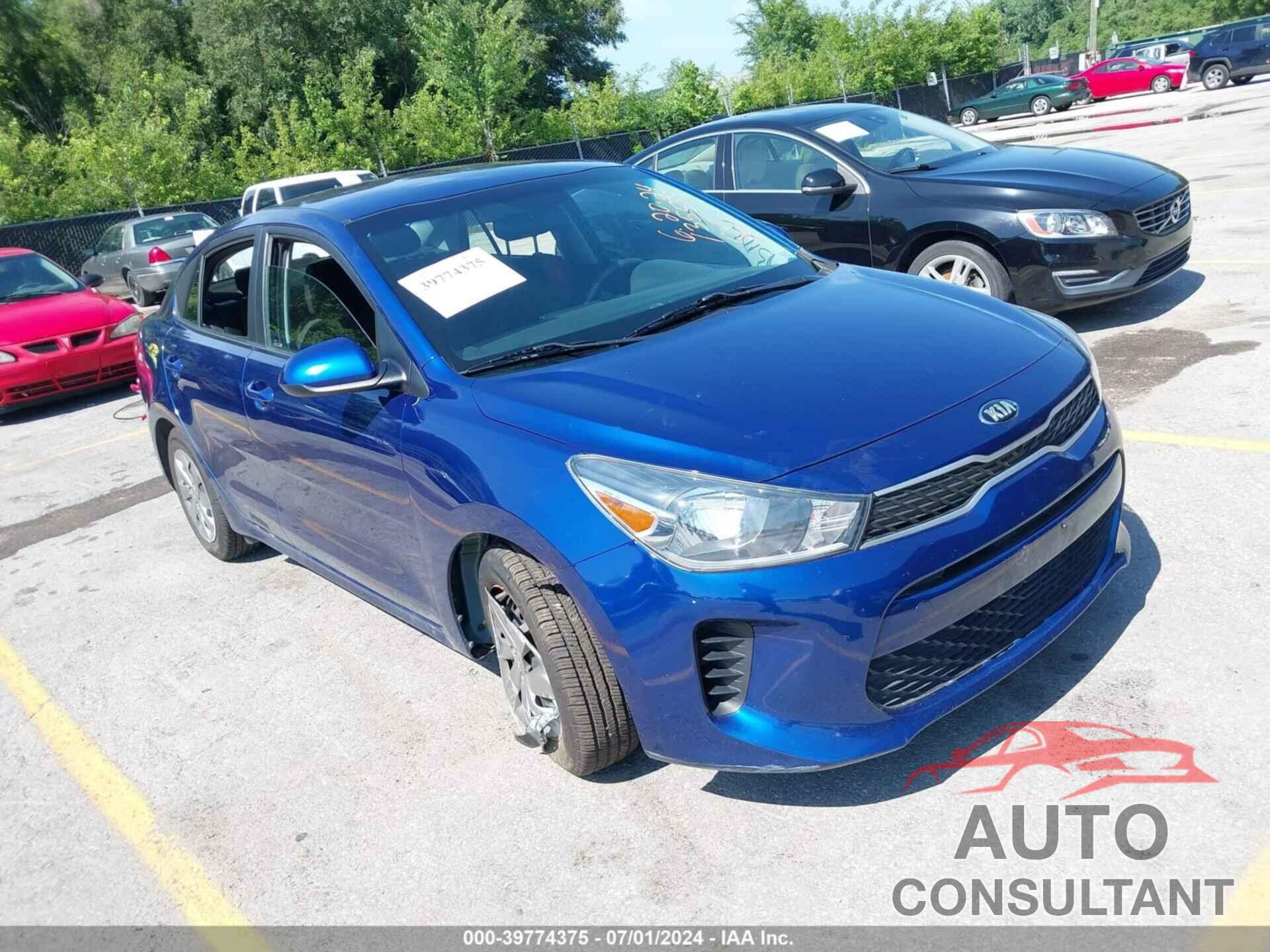 KIA RIO 2018 - 3KPA24ABXJE047342