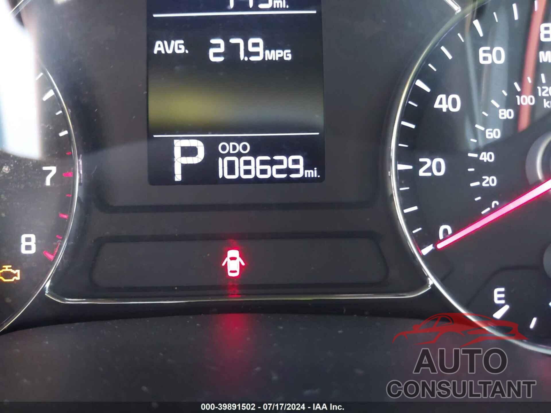 KIA FORTE 2016 - KNAFX4A69G5553319