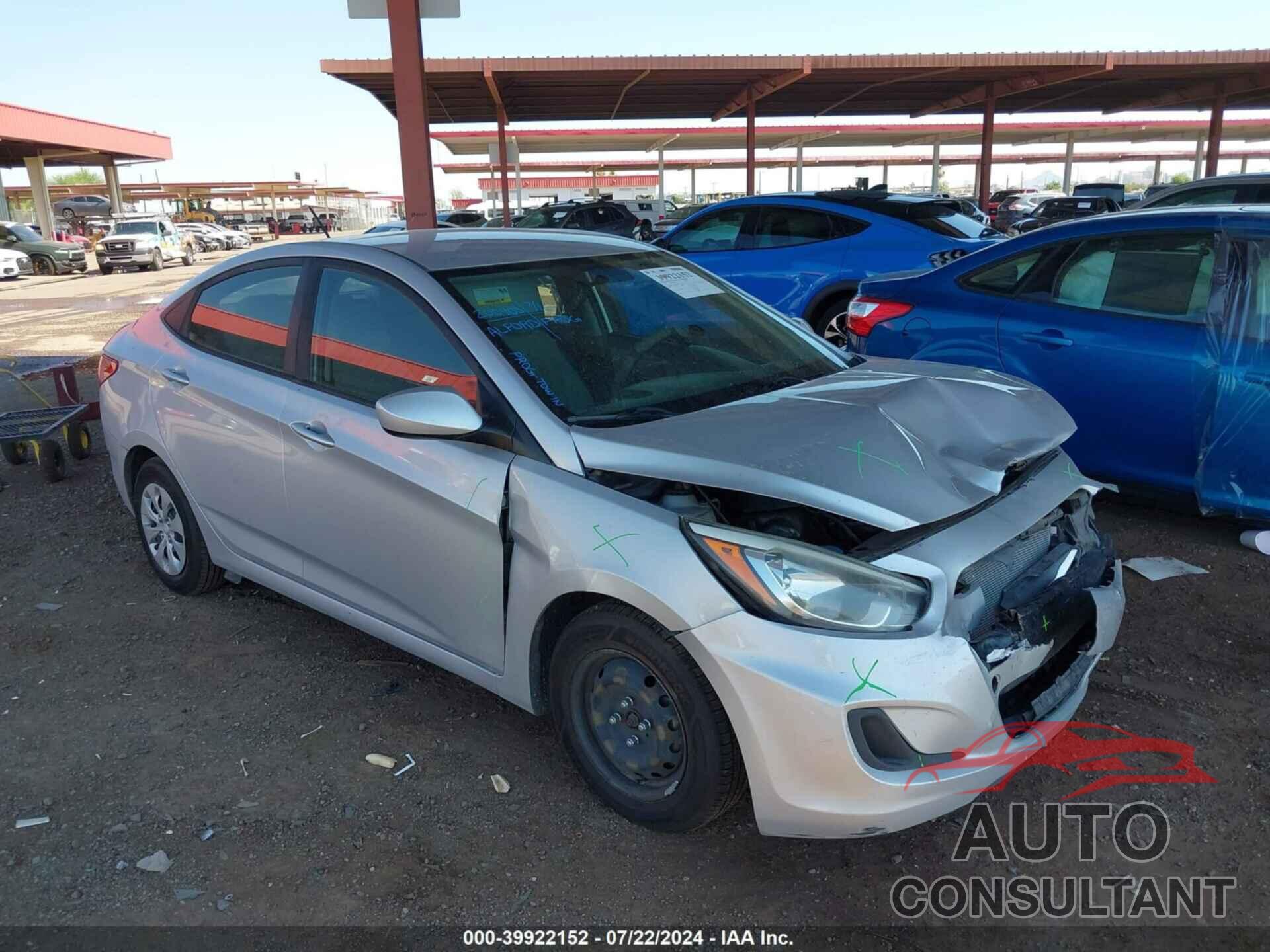 HYUNDAI ACCENT 2017 - KMHCT4AE0HU286406