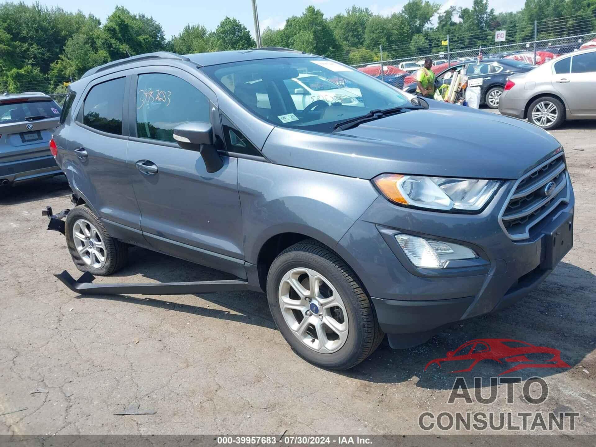 FORD ECOSPORT 2018 - MAJ6P1UL4JC230906