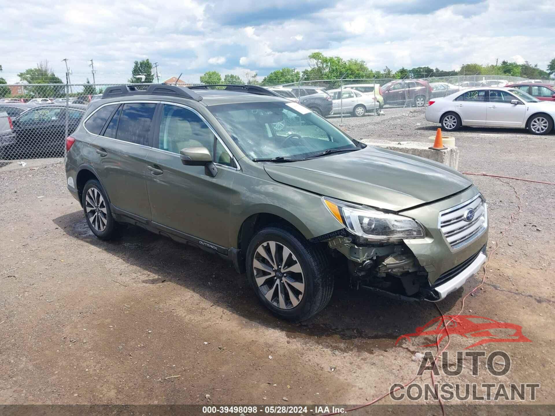 SUBARU OUTBACK 2016 - 4S4BSBNC6G3315486