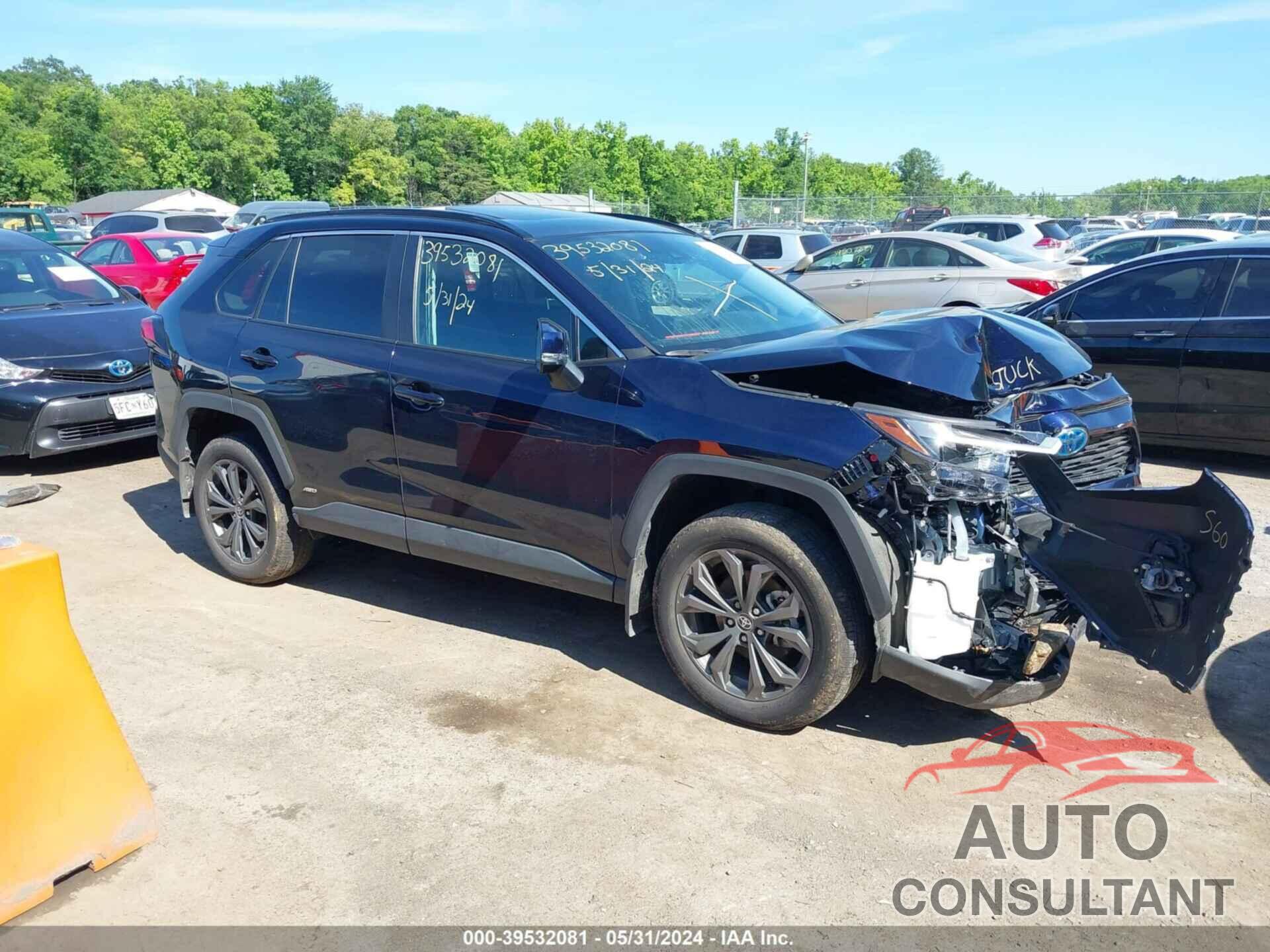 TOYOTA RAV4 2022 - 4T3B6RFV3NU093789