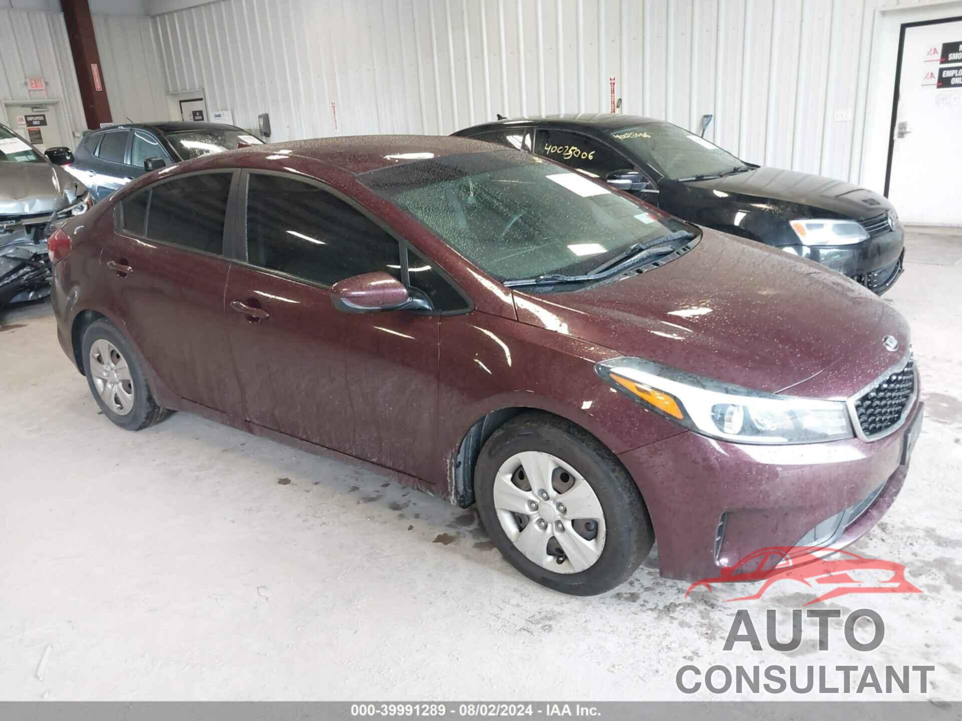 KIA FORTE 2018 - 3KPFL4A70JE182909