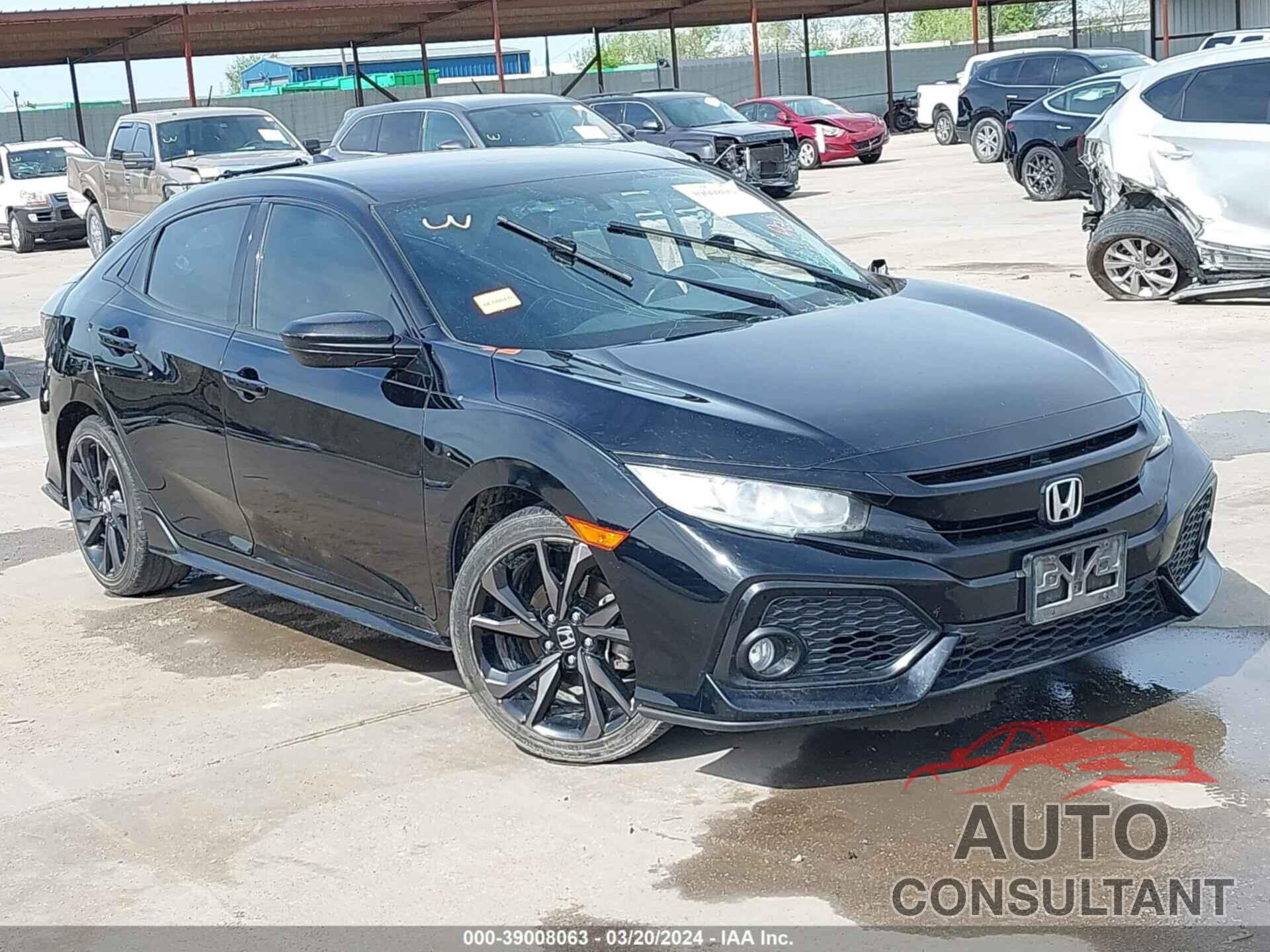 HONDA CIVIC 2018 - SHHFK7G47JU215348