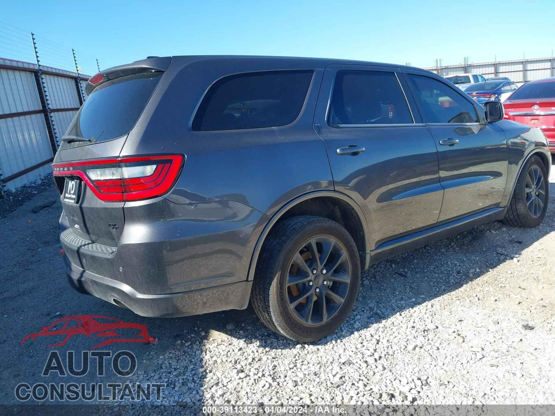 DODGE DURANGO 2017 - 1C4SDJCT9HC691385