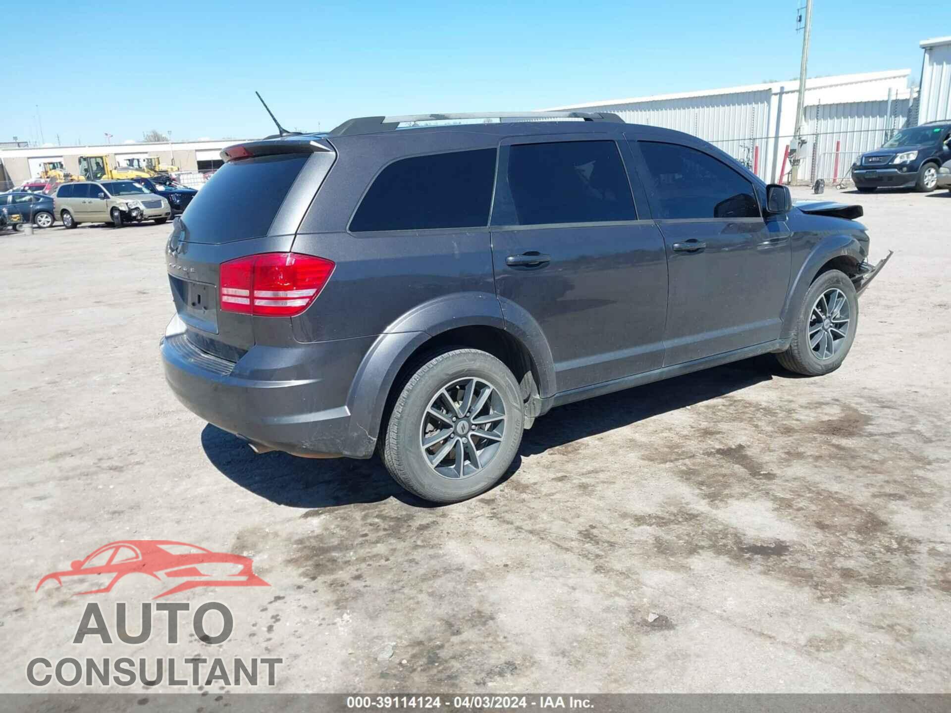 DODGE JOURNEY 2018 - 3C4PDCAB2JT448412