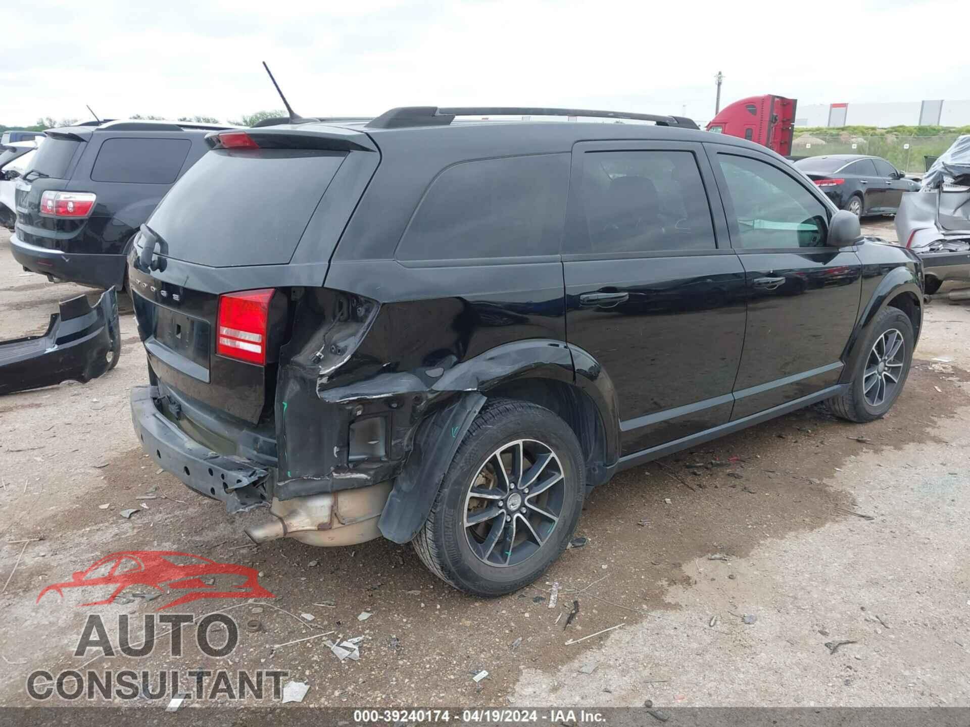 DODGE JOURNEY 2017 - 3C4PDCAB8HT675968