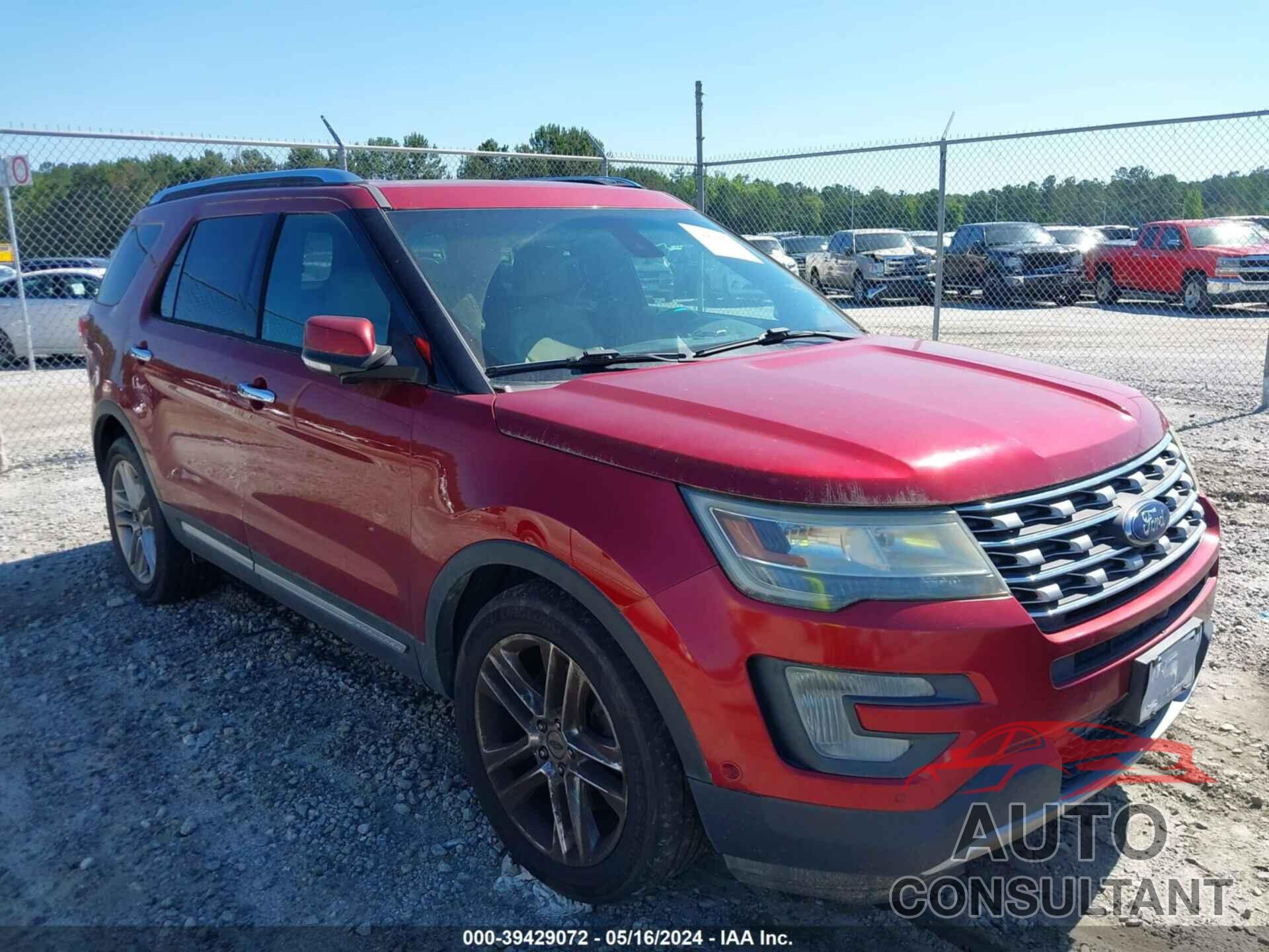 FORD EXPLORER 2016 - 1FM5K7F87GGC98145