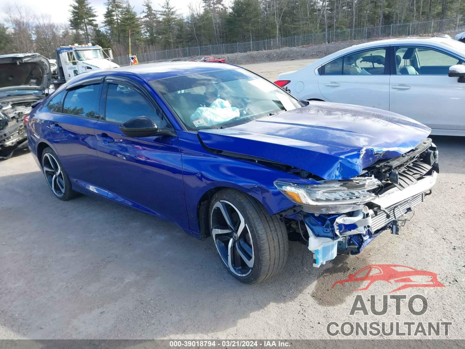 HONDA ACCORD 2021 - 1HGCV1F31MA043477