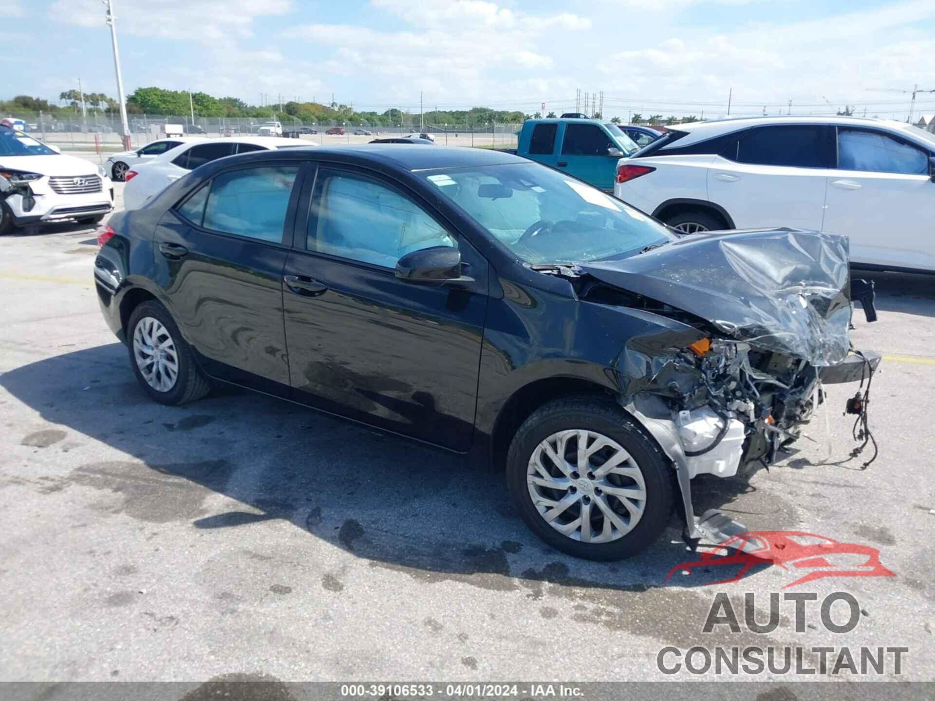 TOYOTA COROLLA 2017 - 5YFBURHE8HP733707