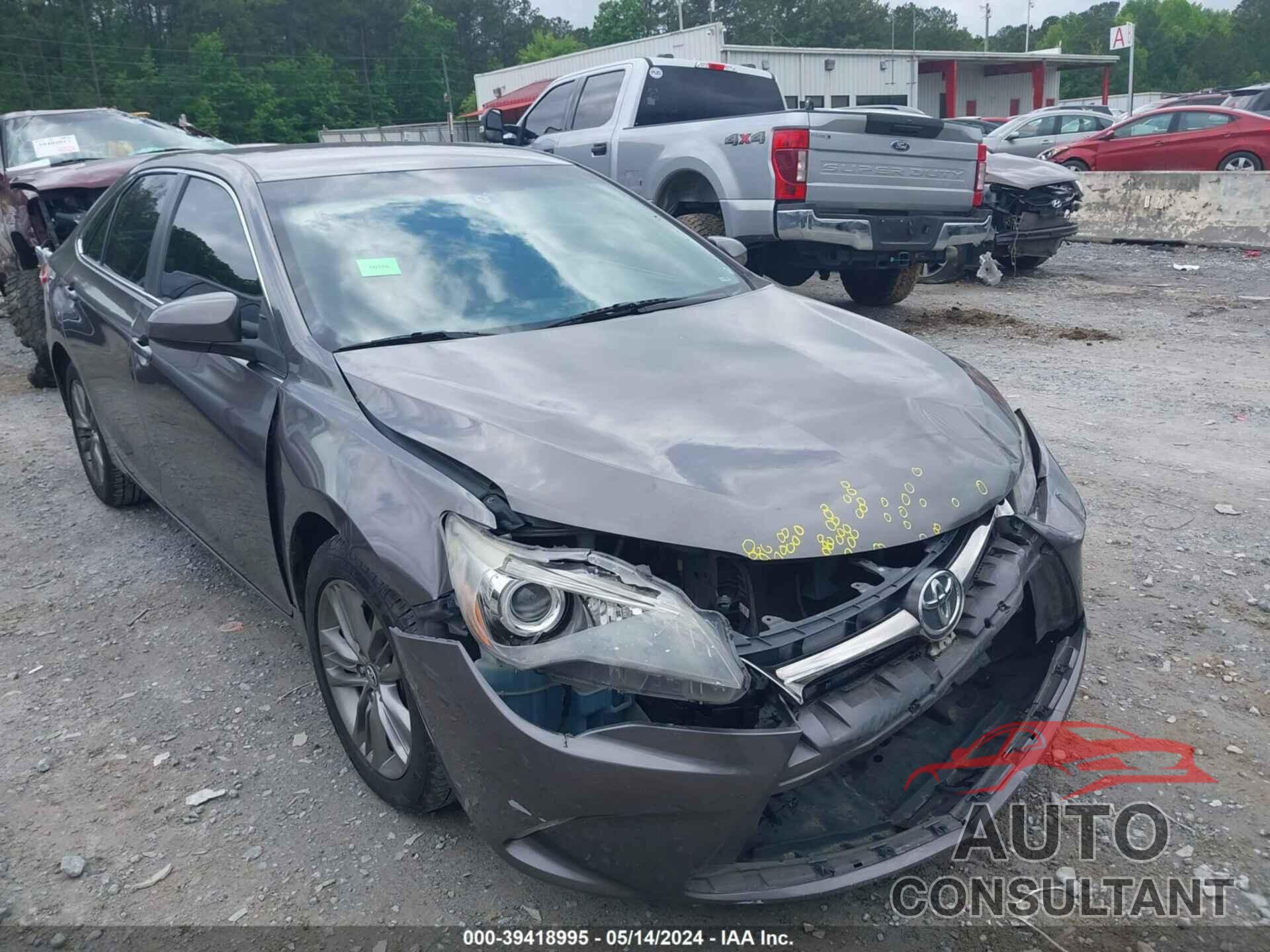 TOYOTA CAMRY 2017 - 4T1BF1FK8HU722757
